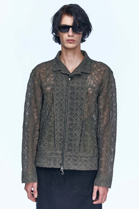 Andersson Bell Andersson Bell leaf embroidery zip up jackst | Grailed