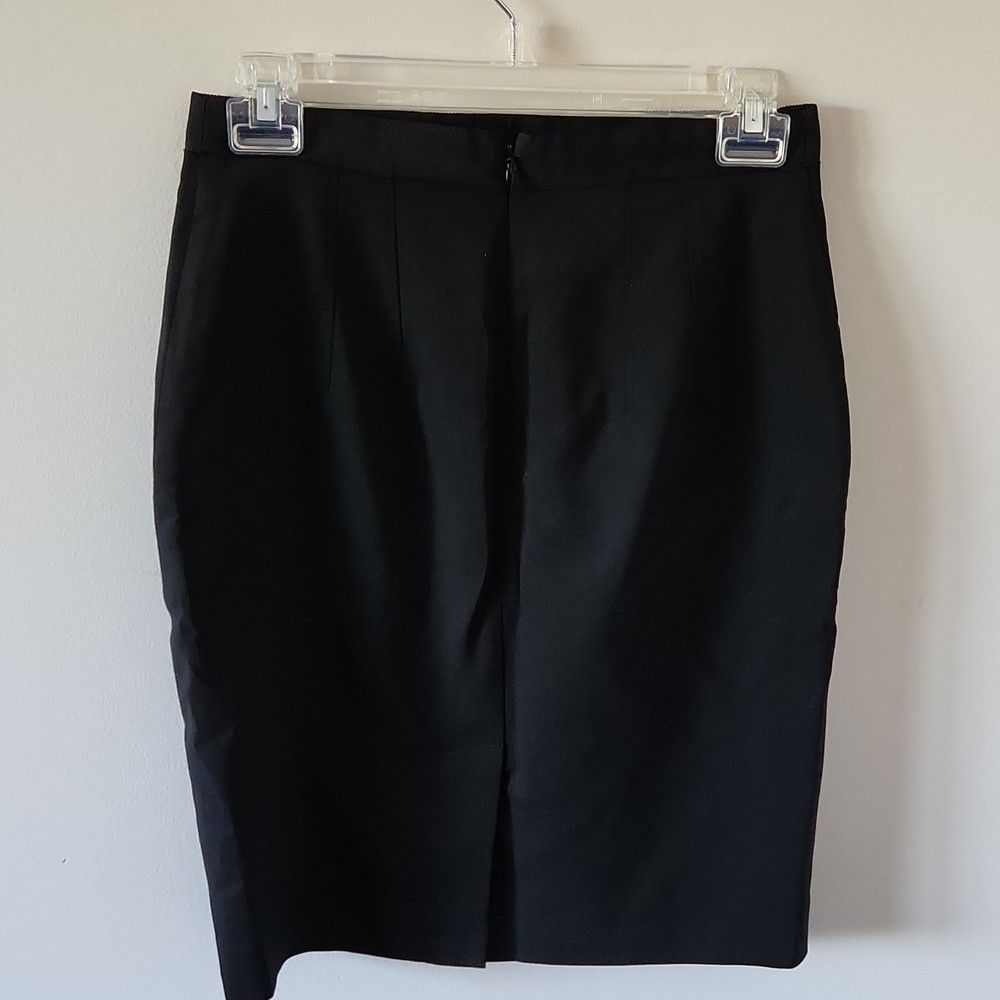 Club Monaco CLUB MONACO | Wool Blazer Skirt Suit Set Black Sz 00 0 Size XS / US 0-2 / IT 36-38 - 5 Thumbnail