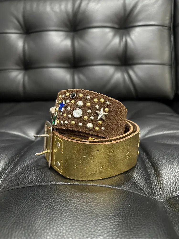Takahiromiyashita The Soloist. Takahiromiyashita The Soloist. Golden Jewelry Belt-2507 Size ONE SIZE - 1 Thumbnail