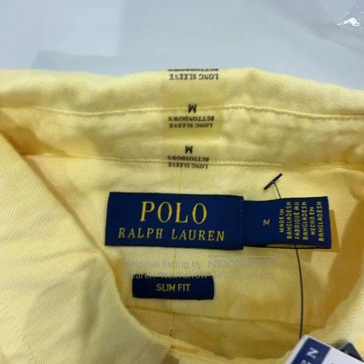 Polo Ralph Lauren Polo Ralph Lauren Men's Yellow Pony Embroidered Long Sleeve Size US M / EU 48-50 / 2 - 4 Thumbnail