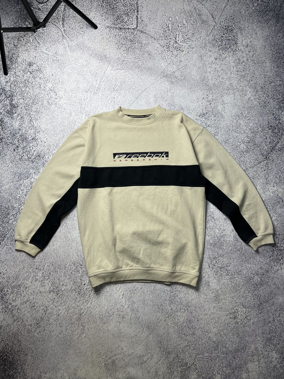 Reebok Reebok sweatshirt vintage big logo crew neck 90s Size US XL / EU 56 / 4 - 2 Thumbnail
