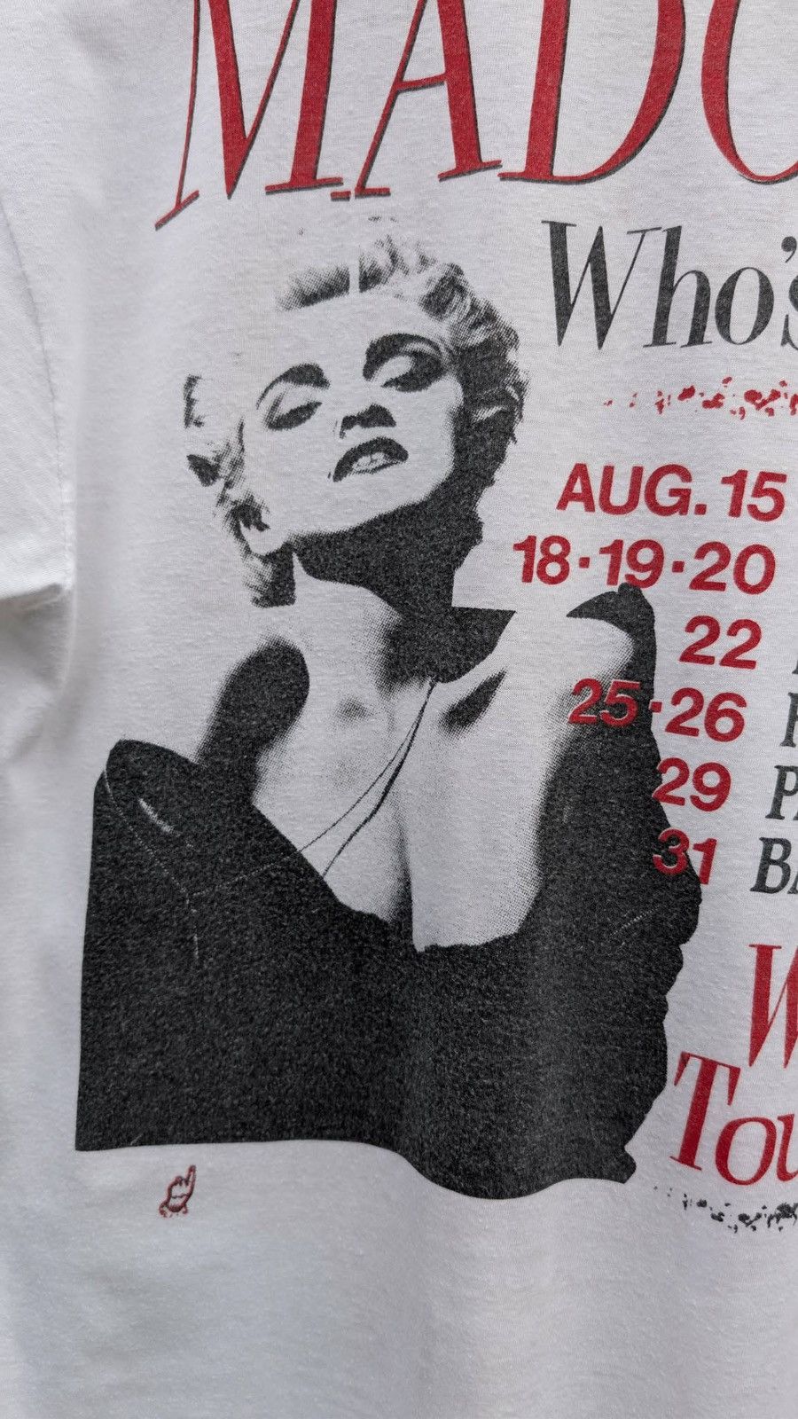 Other Vintage Madonna Tshirt 1987 Tour Europe Band Tee Small 80s Size US S / EU 44-46 / 1 - 6 Thumbnail