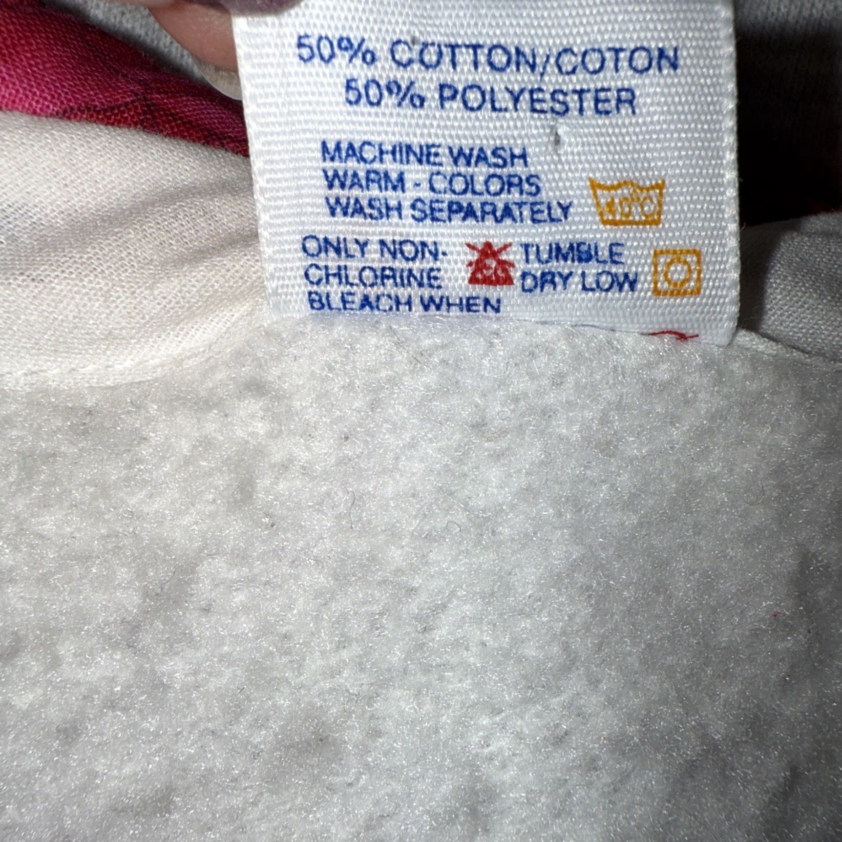 Jerzees VINTAGE JERZEES Cardigan Sweatshirt Gray XL Womens 1980s Grandma Cotton Polyester Quilt Scarf Cape USA Size XL / US 12-14 / IT 48-50 - 7 Thumbnail