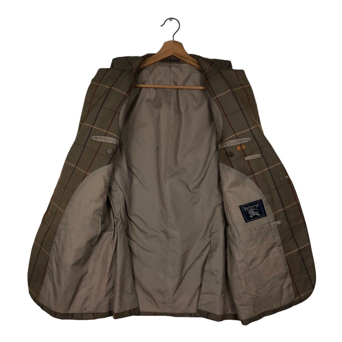Burberry Vintage Burberrys Double Breasts Jackets Coat Tartan Design Size US M / EU 48-50 / 2 - 13 Thumbnail