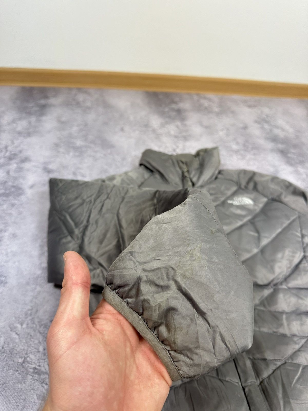 The North Face × Vintage Vintage The North Face 550 Down Nuptse Y2K Puffer Jacket Size S / US 4 / IT 40 - 6 Thumbnail