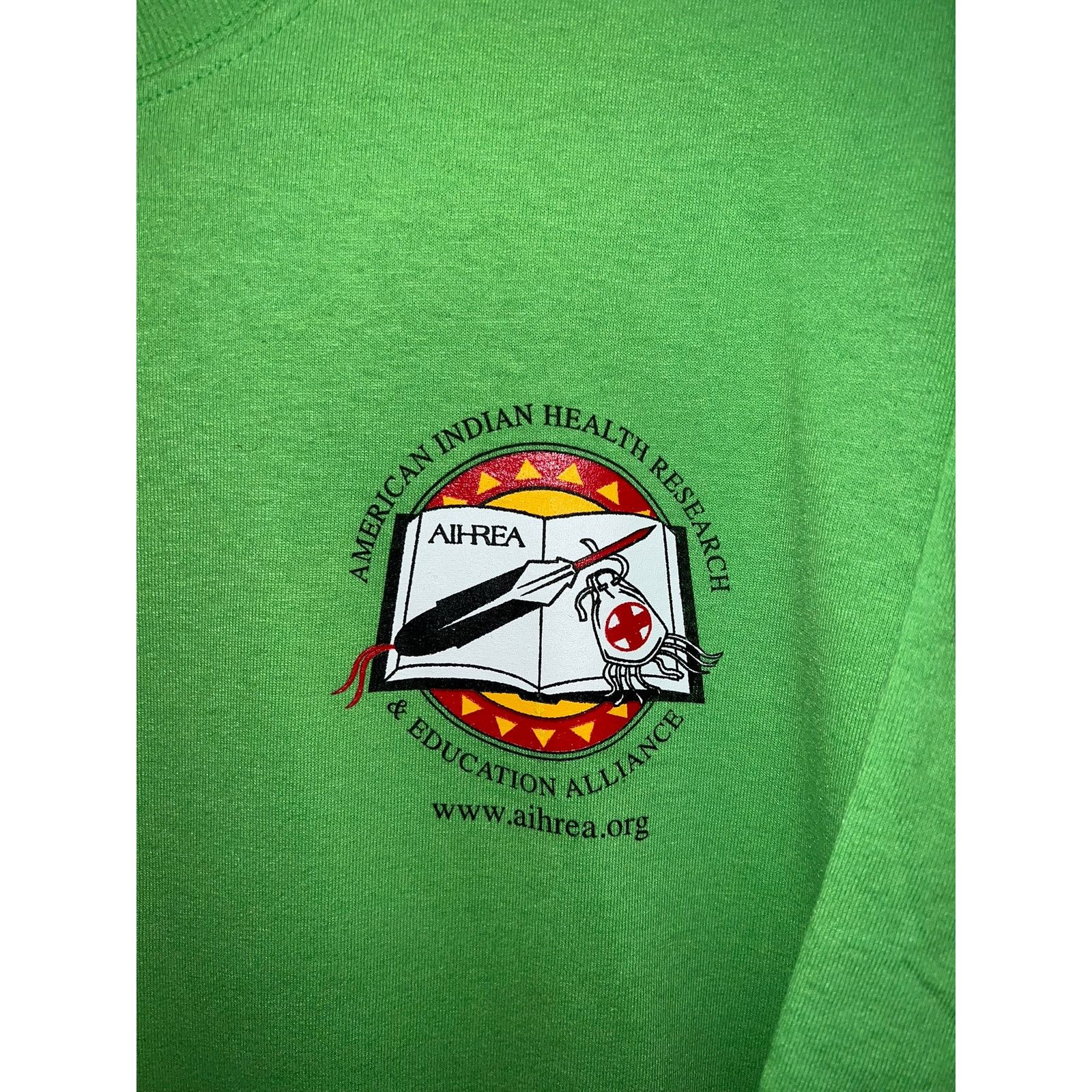 Jerzees Vintage American Indian Shirt Research Education Alliance 2X Size US XXL / EU 58 / 5 - 4 Thumbnail