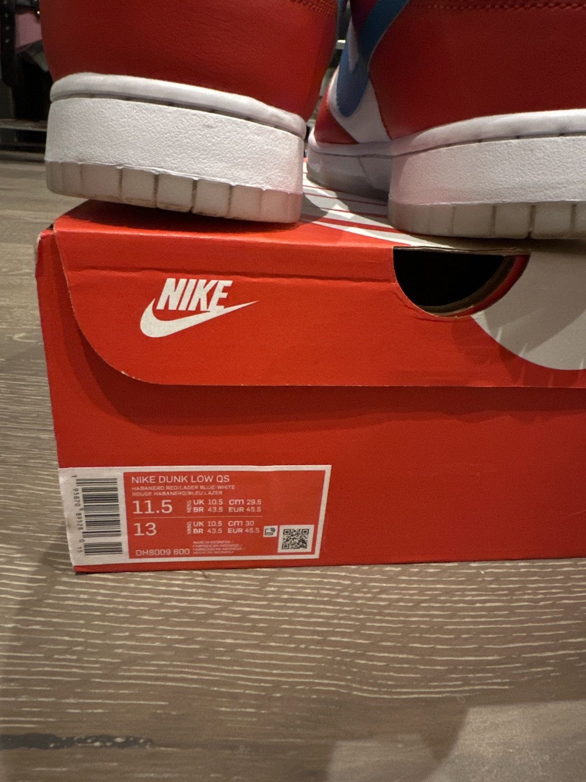 Nike Nike Dunk Low QS Lebron James Fruity Pebbles Size US 11.5 / EU 44-45 - 8 Thumbnail