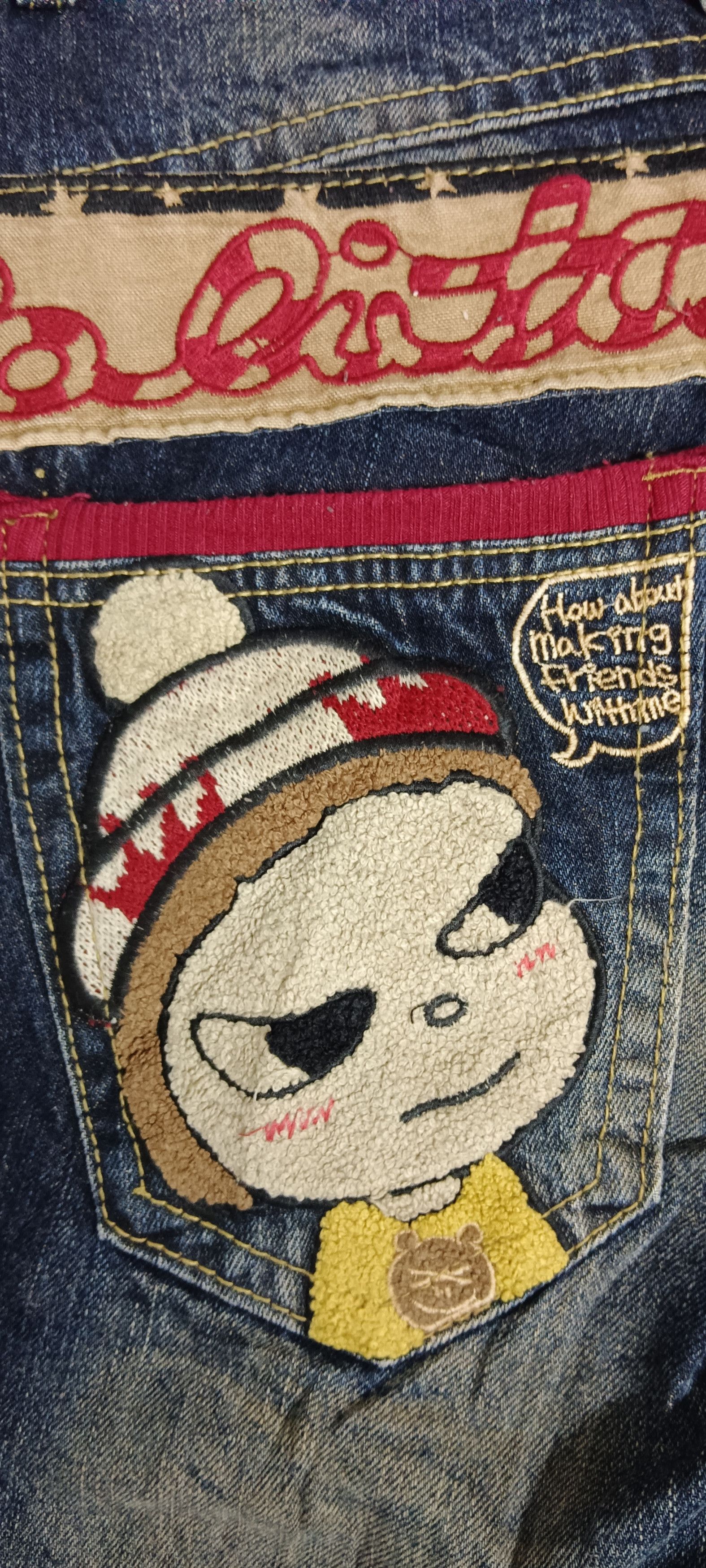 yoshie inaba 🔥DOPE🔥YOSHITOMO NARA LOLITA Vintage Cropped Rusty Jeans Size US 28 / EU 44 - 5 Thumbnail