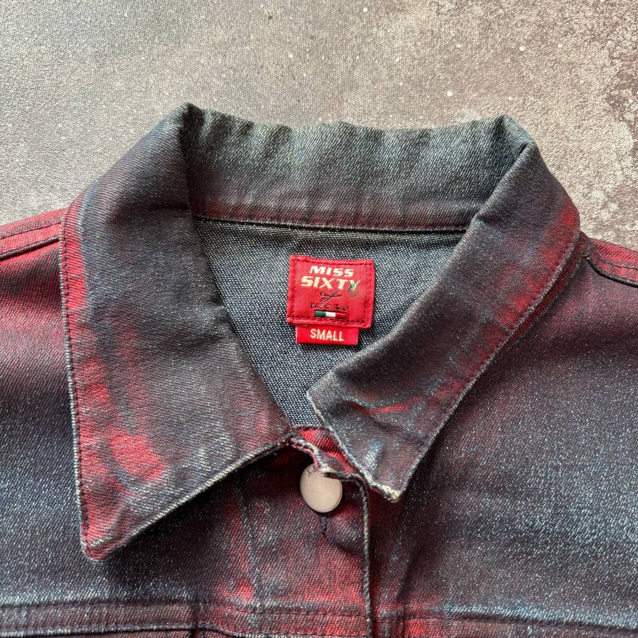Japanese Brand × Miss Sixty × Vintage Miss Sixty Vintage Acid Washed Denim Jacket Size M / US 6-8 / IT 42-44 - 12 Thumbnail