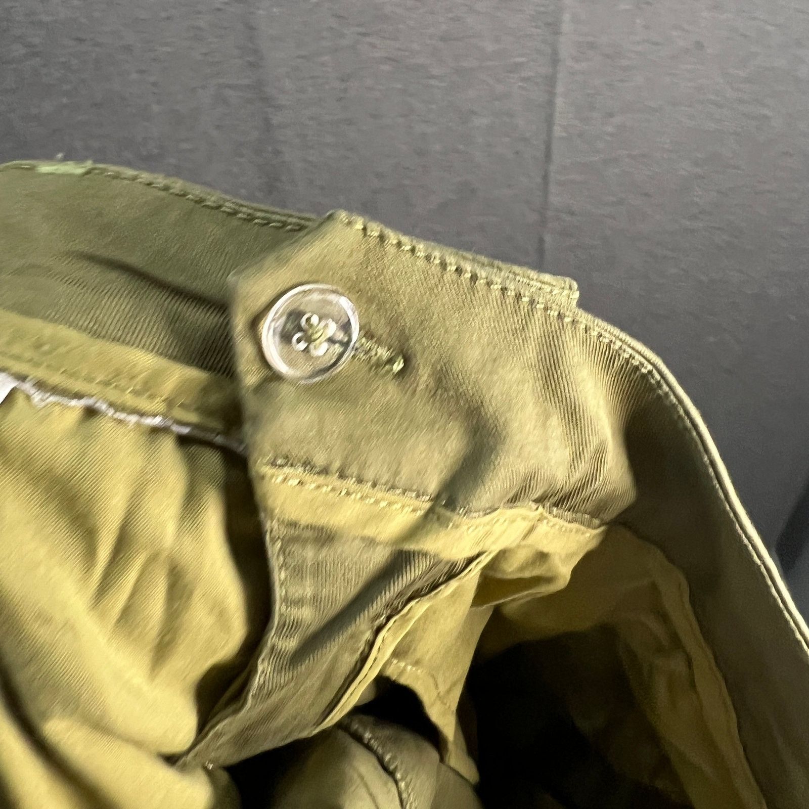 Other Laurie Felt Lightweight Chino Pants Martini Olive, Reg 2 Size 26" / US 2 / IT 38 - 15 Thumbnail