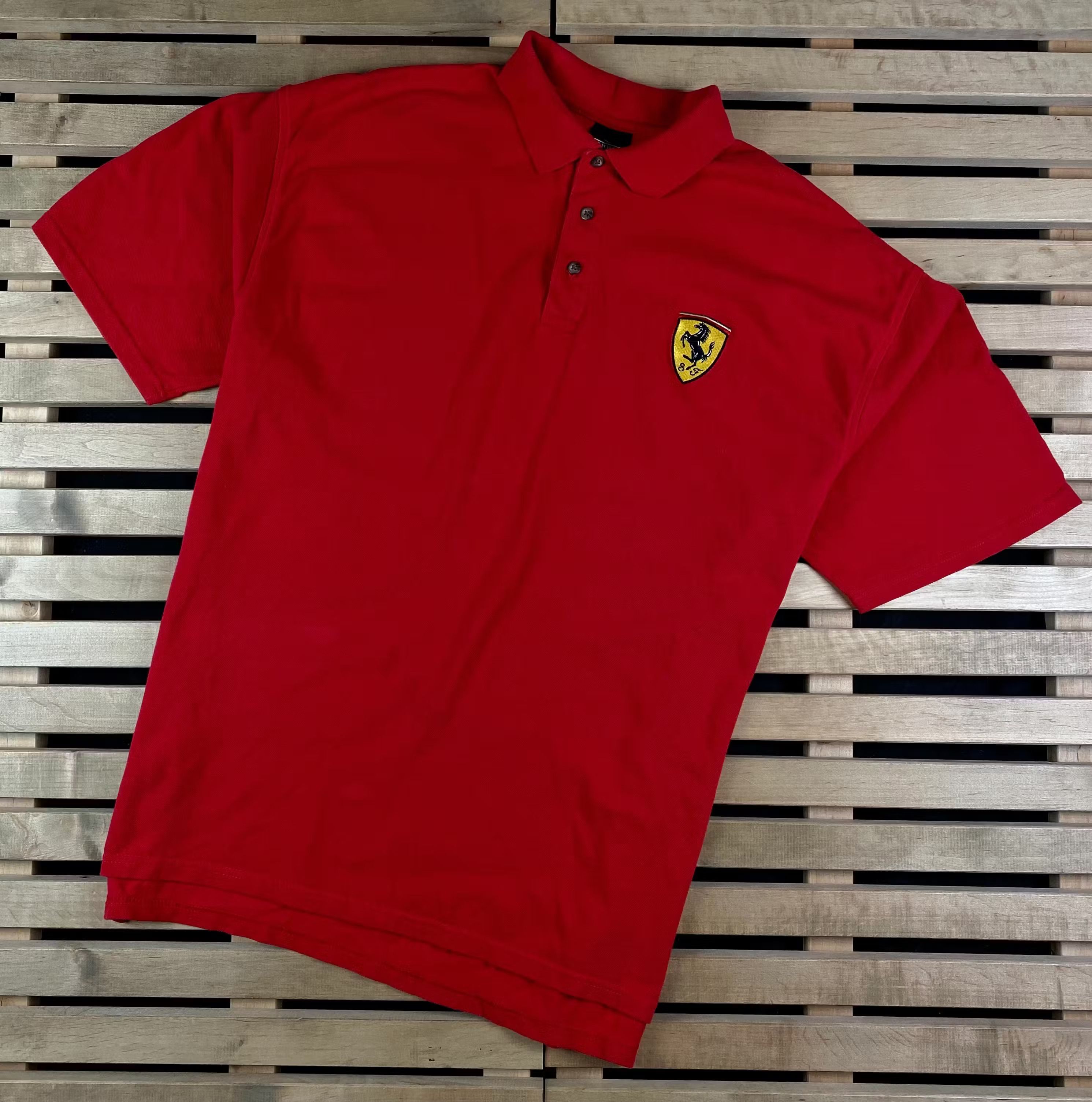 Ferrari Mens Polo T Shirt Ferrari Vintage Size XXL 2XL Size US XXL / EU 58 / 5 - 1 Thumbnail