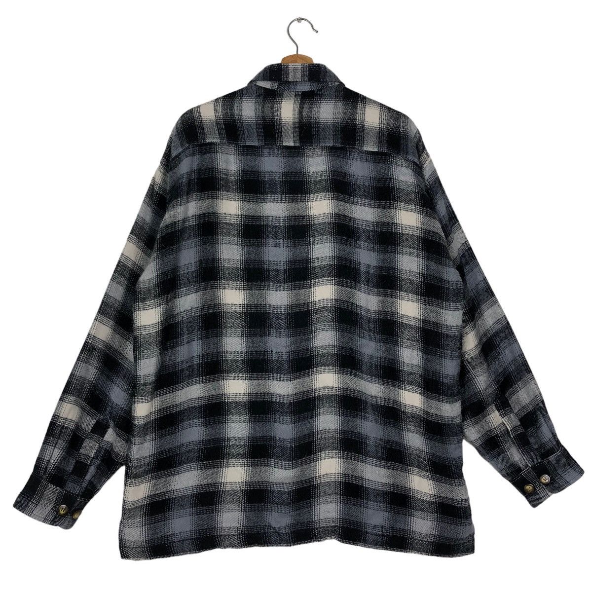 Flannel 🔥90’s Vintage Wool Flannel Jacket Converse USA Boston Mass Size US L / EU 52-54 / 3 - 7 Thumbnail