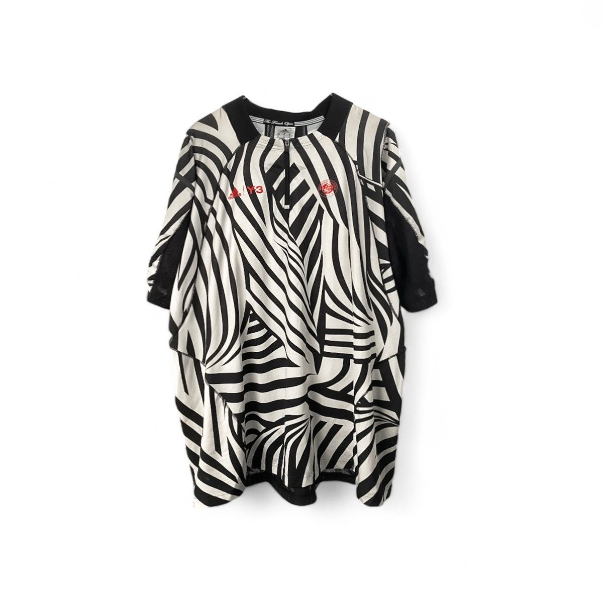 Adidas × Y-3 × Yohji Yamamoto Y-3 Yohji Yamamoto Tennis French Open Jersey Roland Garros Size US XL / EU 56 / 4 - 1 Thumbnail