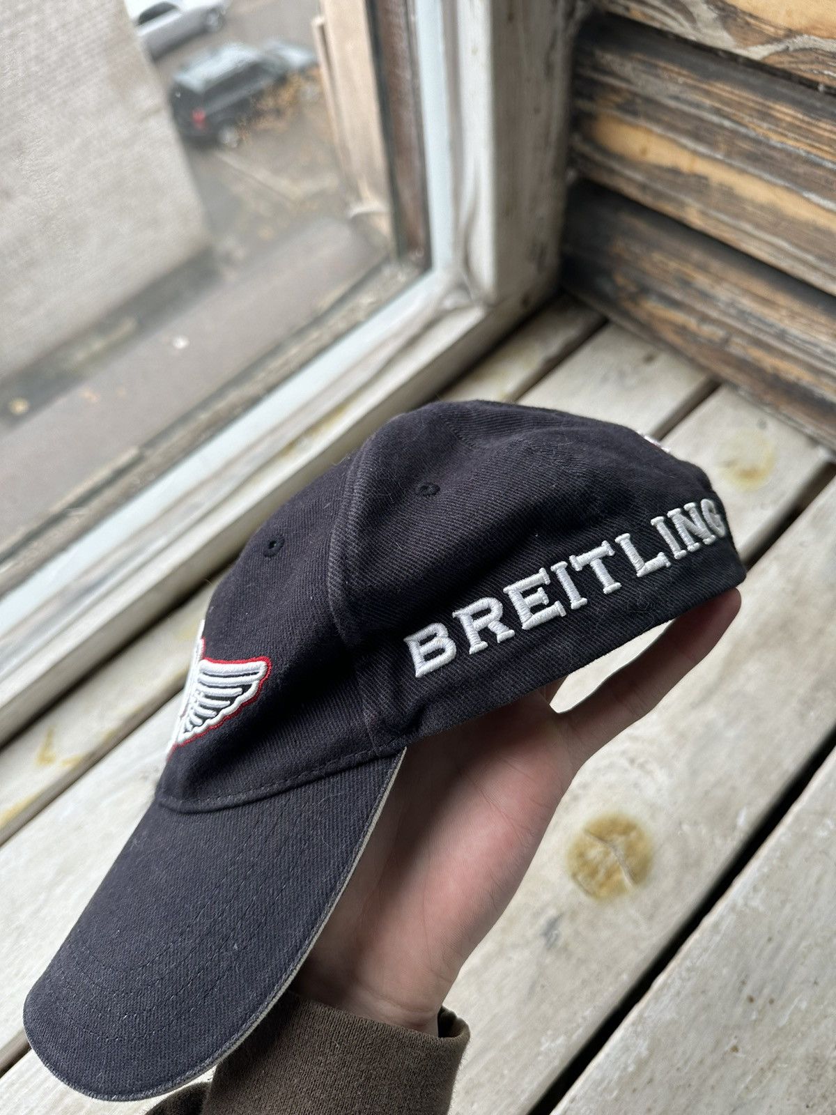 Breitling × Vintage 🚨Vintage Breitling Cap Hat Rolex Cartier Racing Omega Size ONE SIZE - 5 Thumbnail