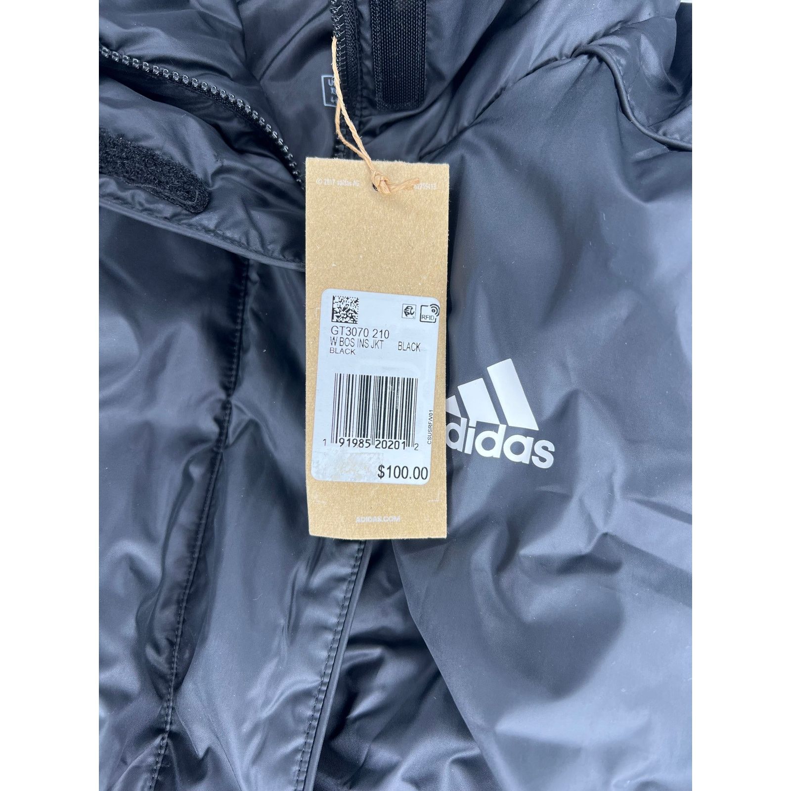 Adidas Adidas Jacket Insulated Padded Winter Coat Puffer Black Wmns Size XS / US 0-2 / IT 36-38 - 6 Thumbnail