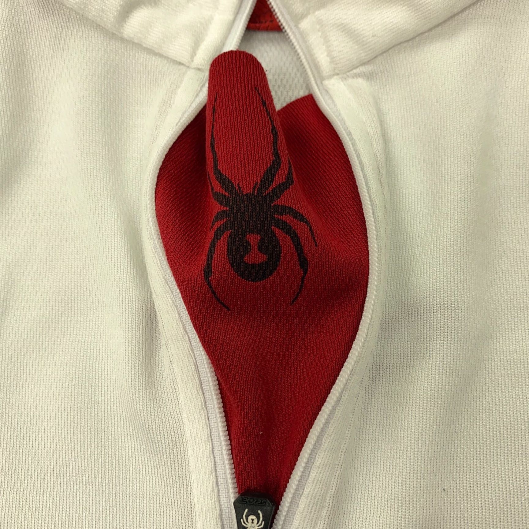 Spyder Spyder Pullover Womens Size 10 White 1/4 Zip Mock Neck Activewear Embroidered Classic Athletic Shirt Size L / US 10 / IT 46 - 4 Thumbnail