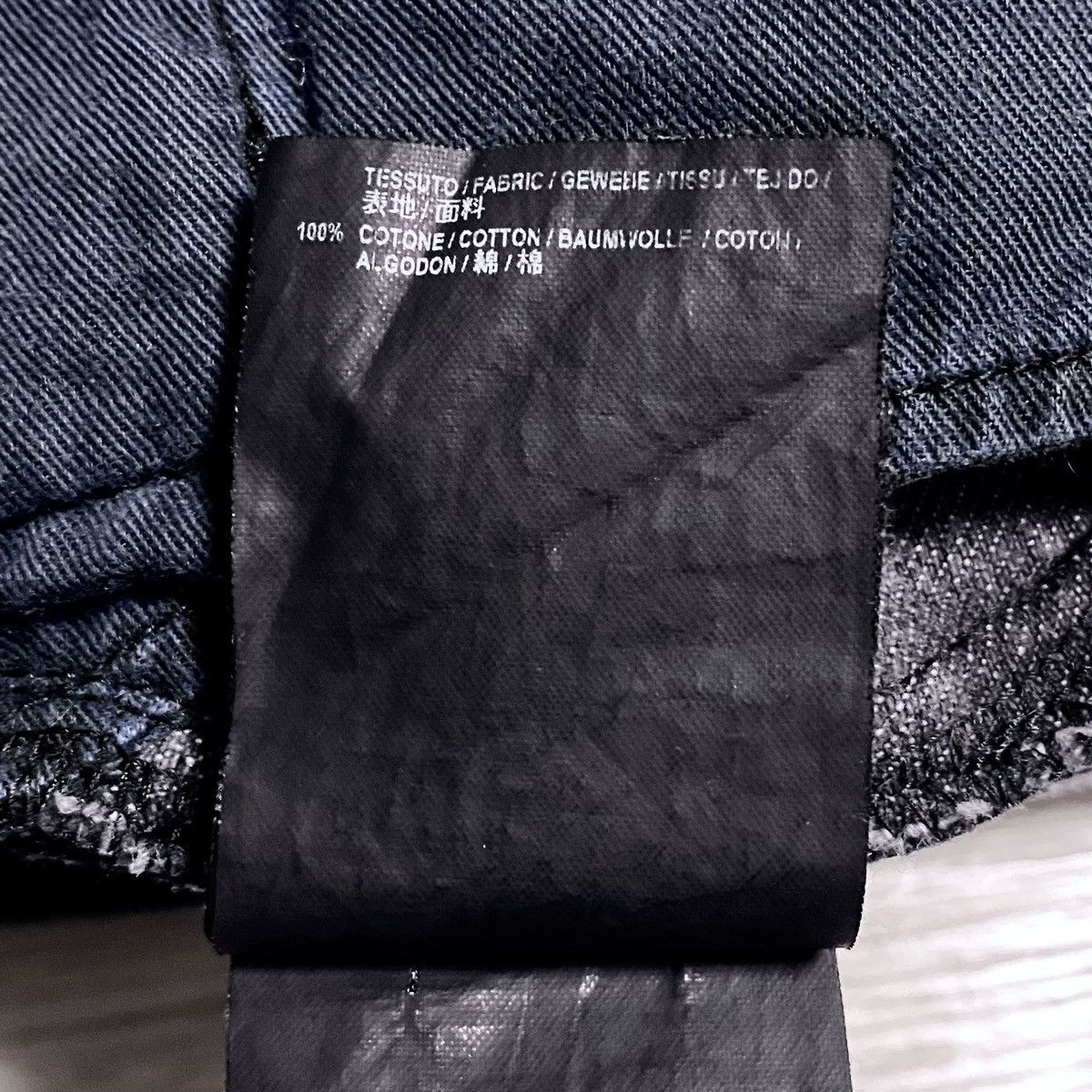 Balenciaga Unisex Balenciaga FW’17 Archetype Graphite Black Denim Jeans Size US 28 / EU 44 - 19 Thumbnail