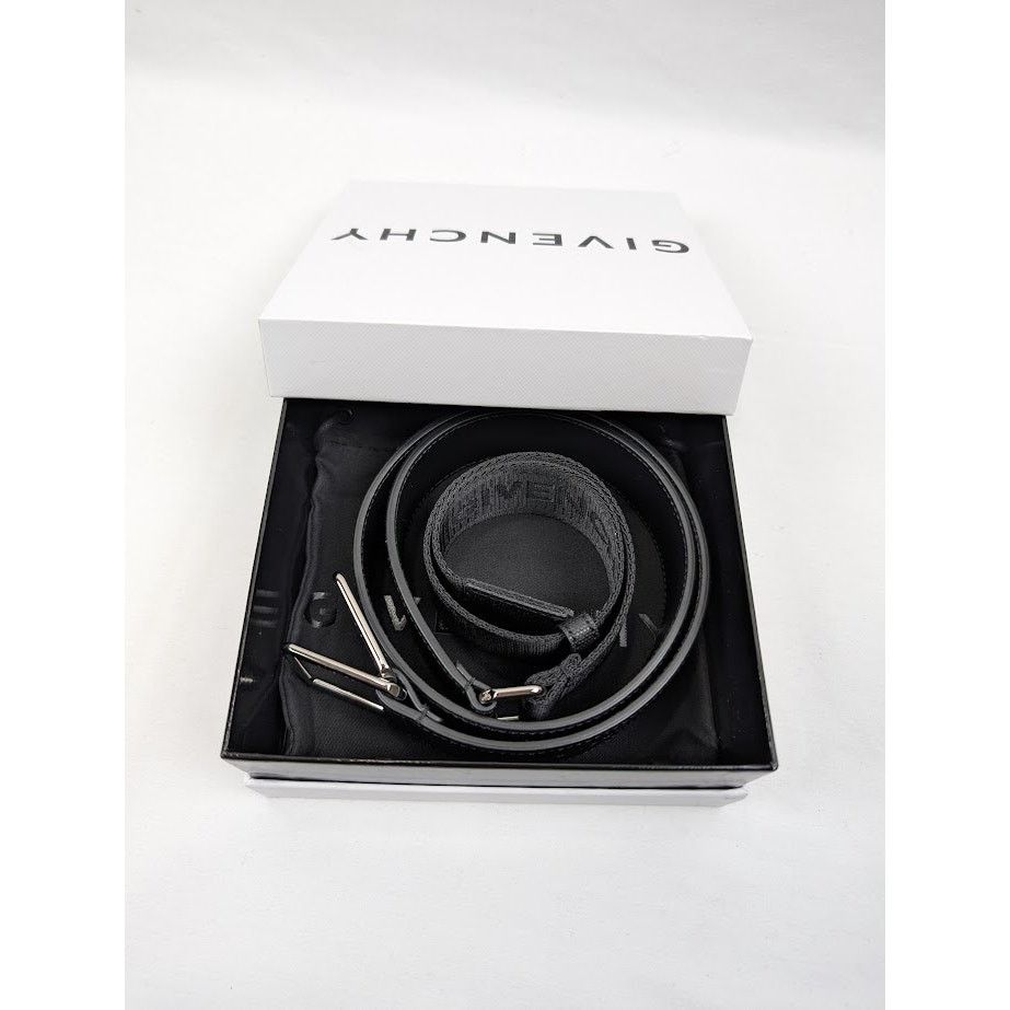 Givenchy o1rshd1 Size: 95 / Double Ring Belt in Black Size 36 - 20 Thumbnail