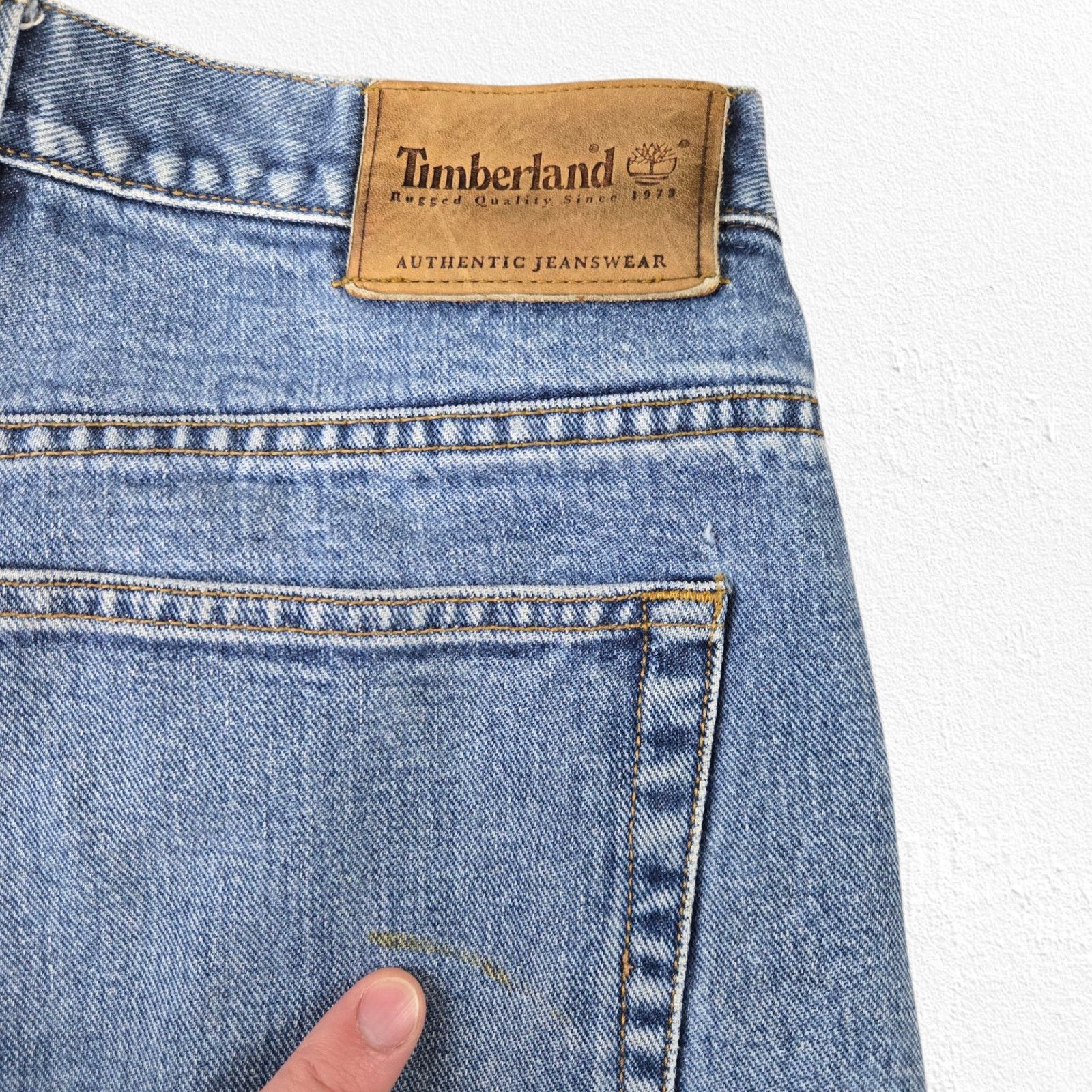 Timberland Vintage Timberland Weathergear Straight Jeans Size 36 Size US 36 / EU 52 - 7 Thumbnail