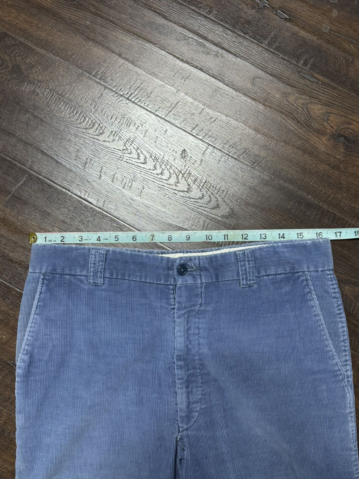 Levi's Levi’s Wildfire Vintage 70’s Blue Bootcut Corduroy Pants Size US 33 - 5 Thumbnail