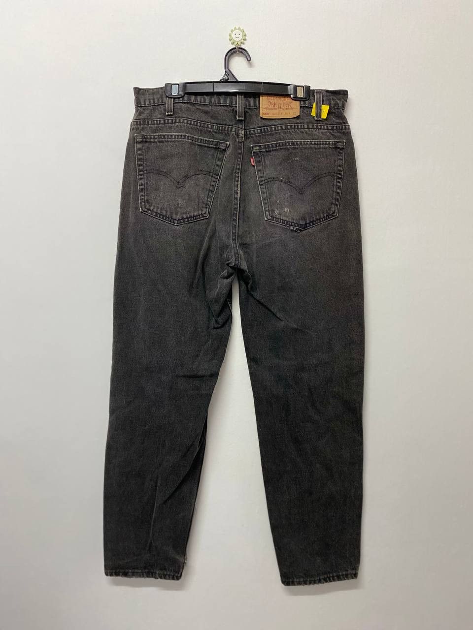 vintage levis 550 superblack denim nice design
