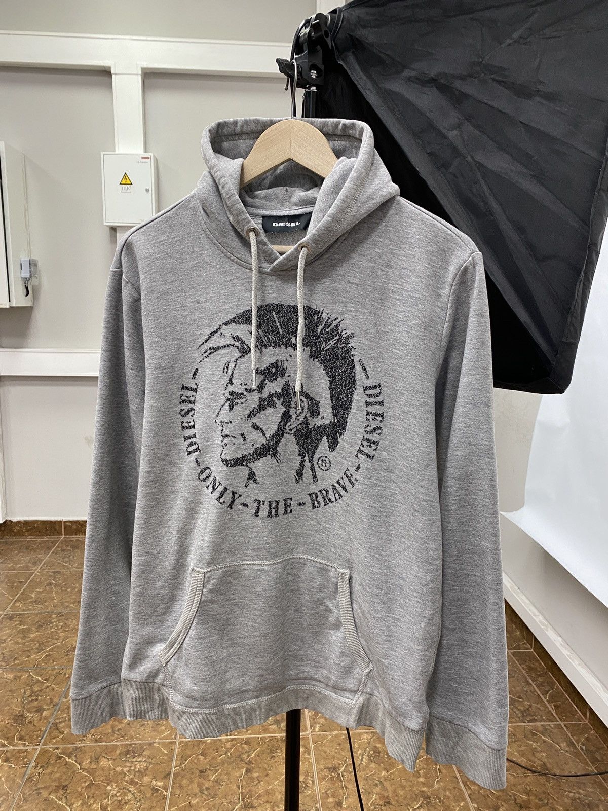 Diesel 🇺🇸 Vintage Y2K Diesel Punk Hoodie Retro Rare Hype Size US L / EU 52-54 / 3 - 1 Thumbnail