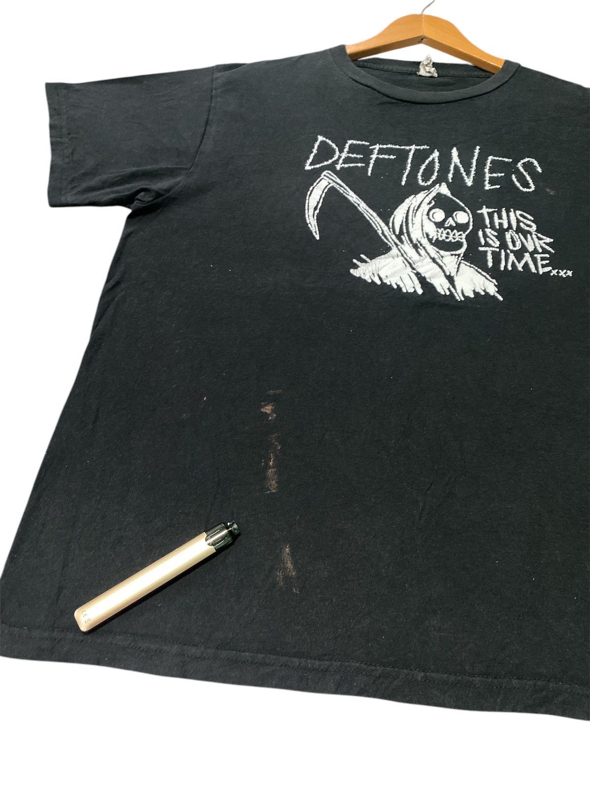 Band Tees × Vintage ‼️RARE‼️DEFTONES “THIS IS OUR TIME” VINTAGE SHIRT TEE🔥 Size US L / EU 52-54 / 3 - 6 Thumbnail