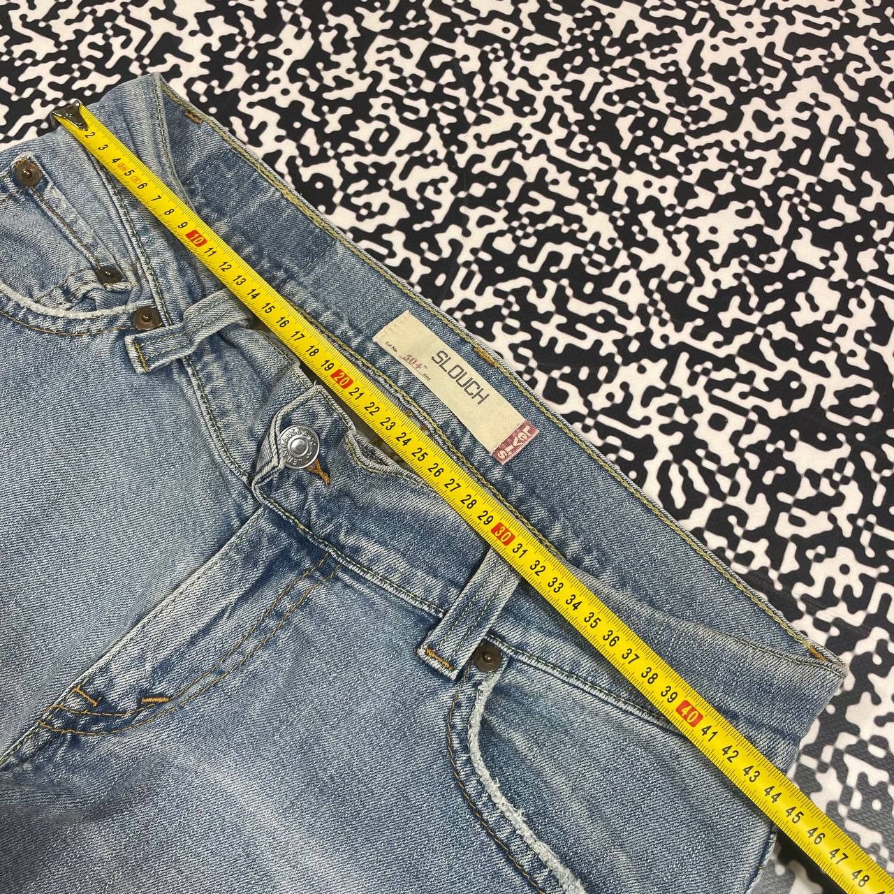Levi's Vintage Clothing Vintage Y2K Levis 504 Flared Denim Jeans Retro 90s Style Size 30" / US 8 / IT 44 - 23 Thumbnail