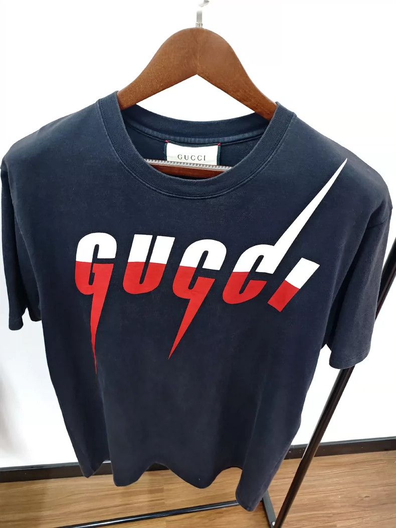 Gucci Gucci Thunder Short Sleeve T-Shirt-dmc Size US M / EU 48-50 / 2 - 1 Thumbnail