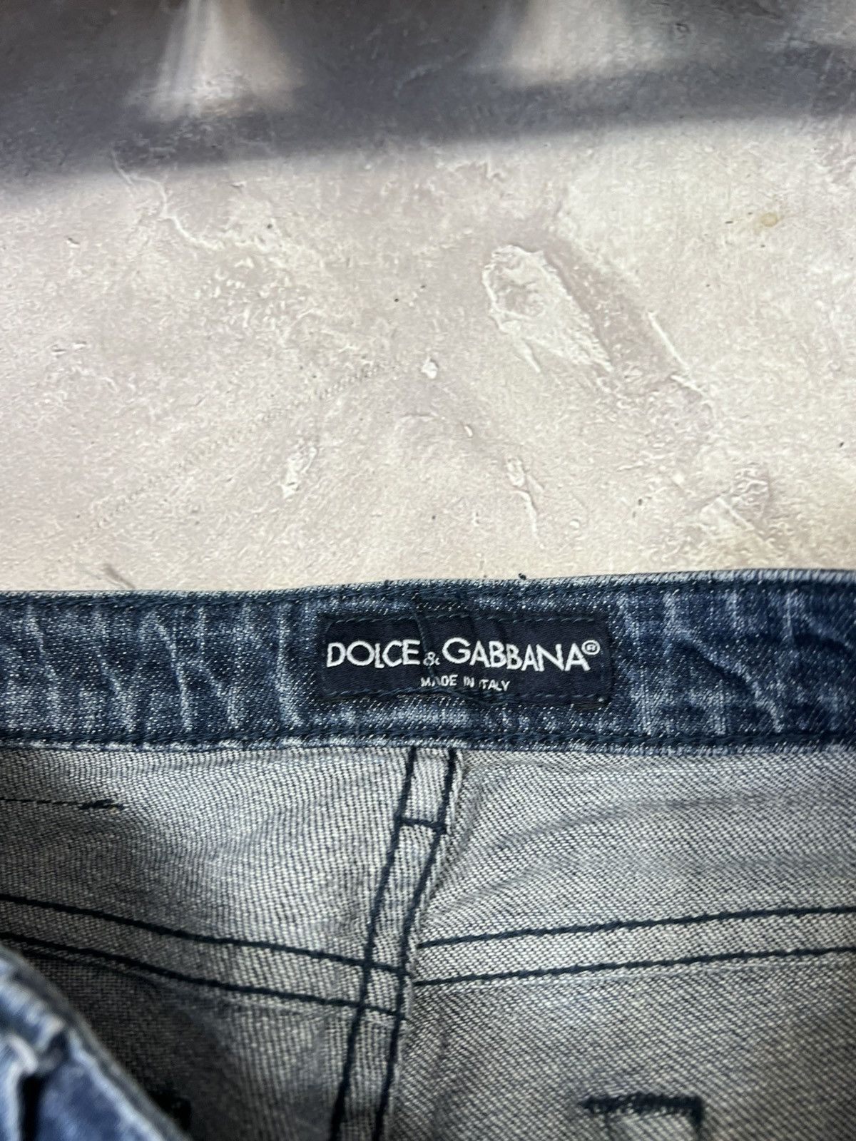 Dolce & Gabbana × Vintage Vintage Dolce Gabbana Y2k Jeans Size 30" / US 8 / IT 44 - 8 Thumbnail