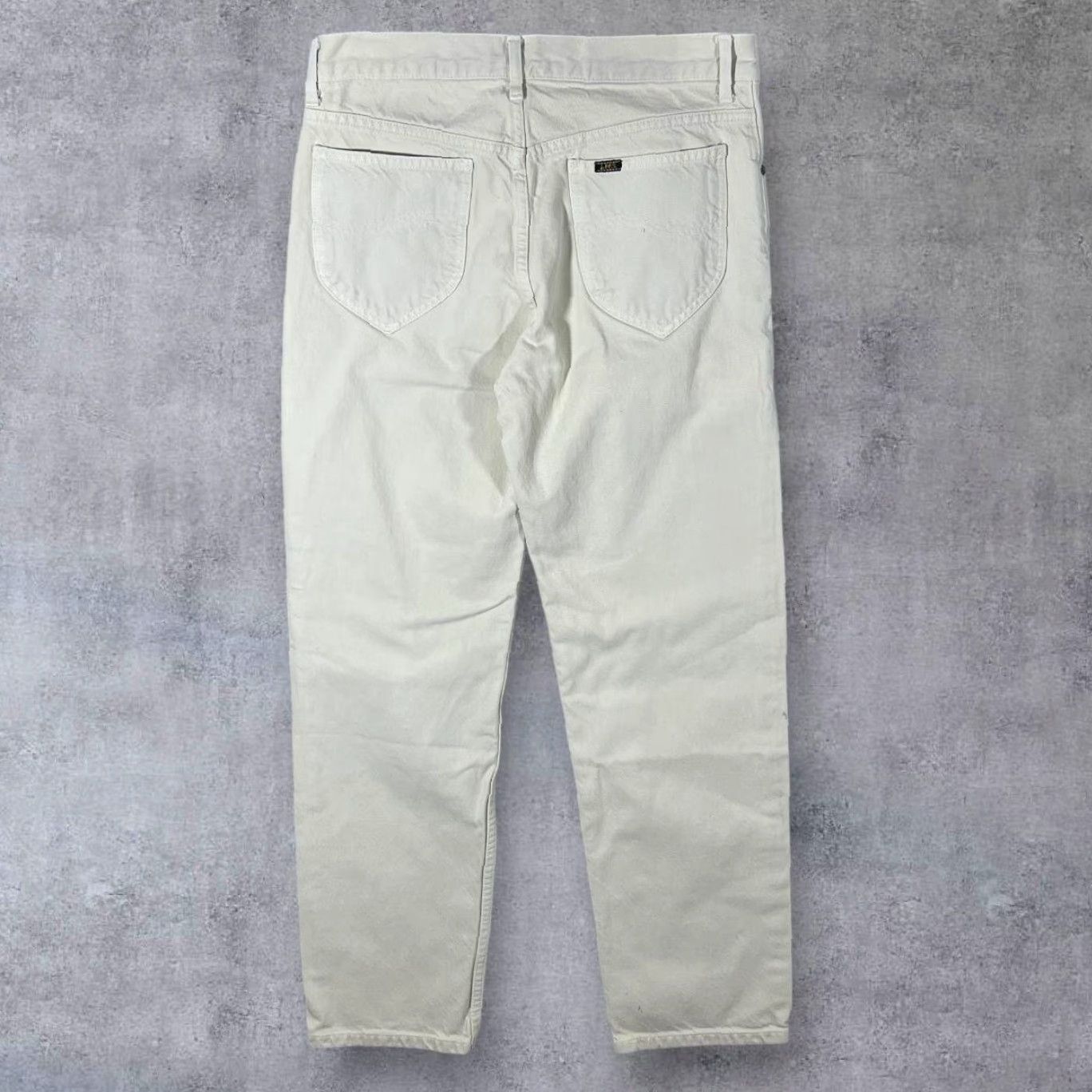 Lee VINTAGE Lee Brooklyn Classic Cream Straight Leg Regular Fit Denim Jeans W32 L30 Mens Jeans Size US 32 / EU 48 - 3 Thumbnail
