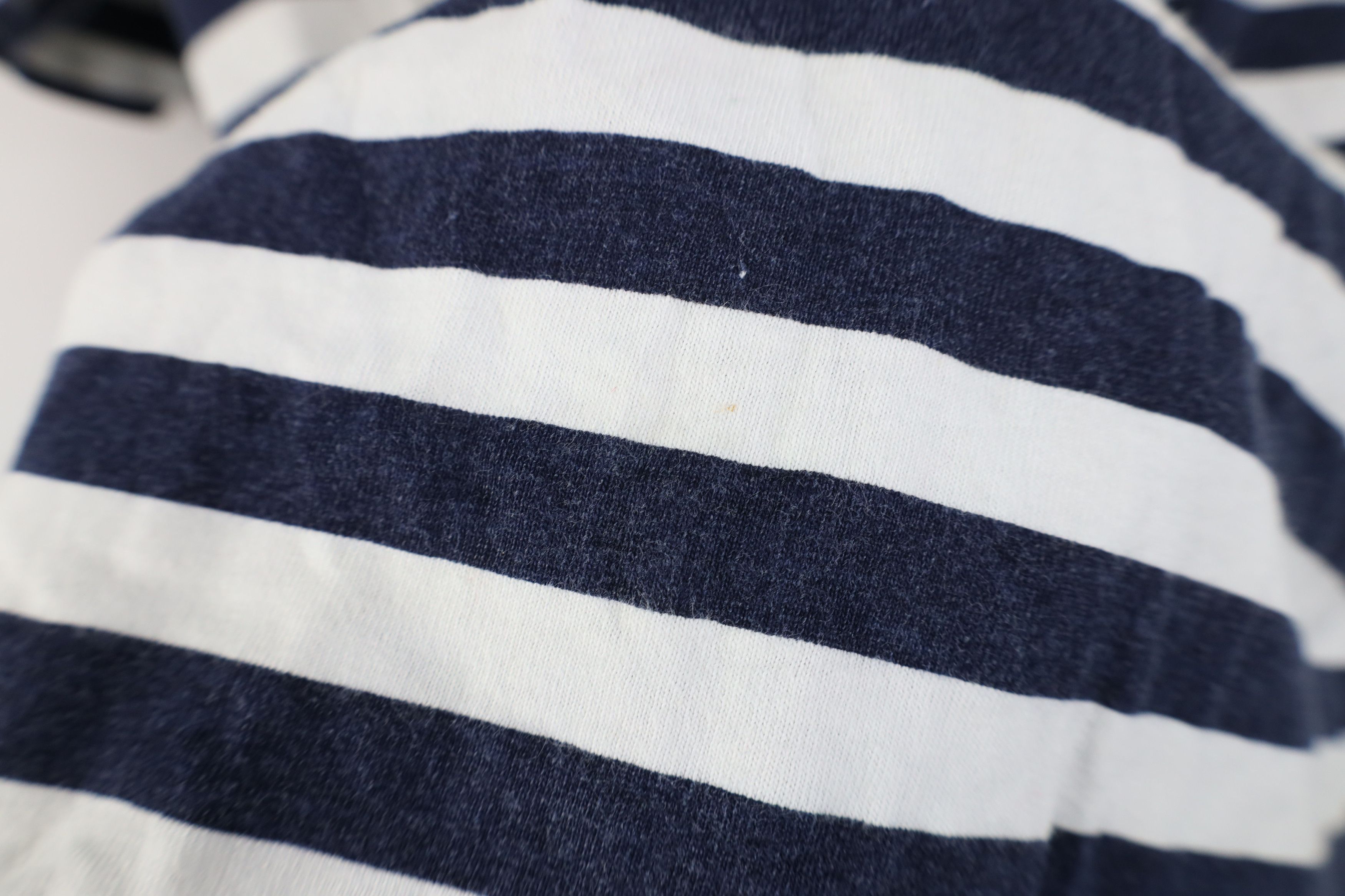 Vintage Vintage 90s Streetwear Striped Star Short Sleeve T-Shirt Size L / US 10 / IT 46 - 11 Thumbnail