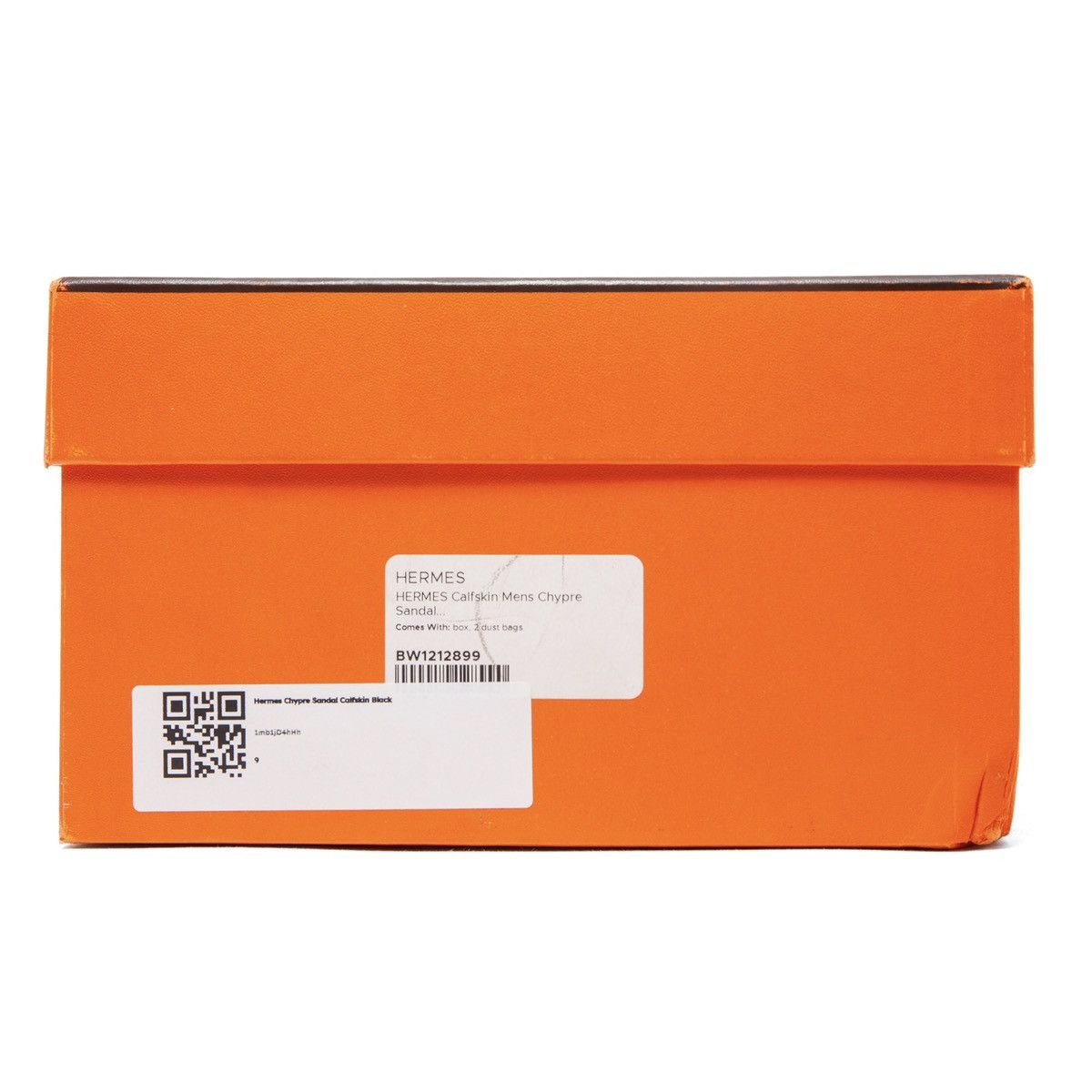 Hermes Chypre Sandal Calfskin Black Size US 9 / EU 42 - 9 Thumbnail