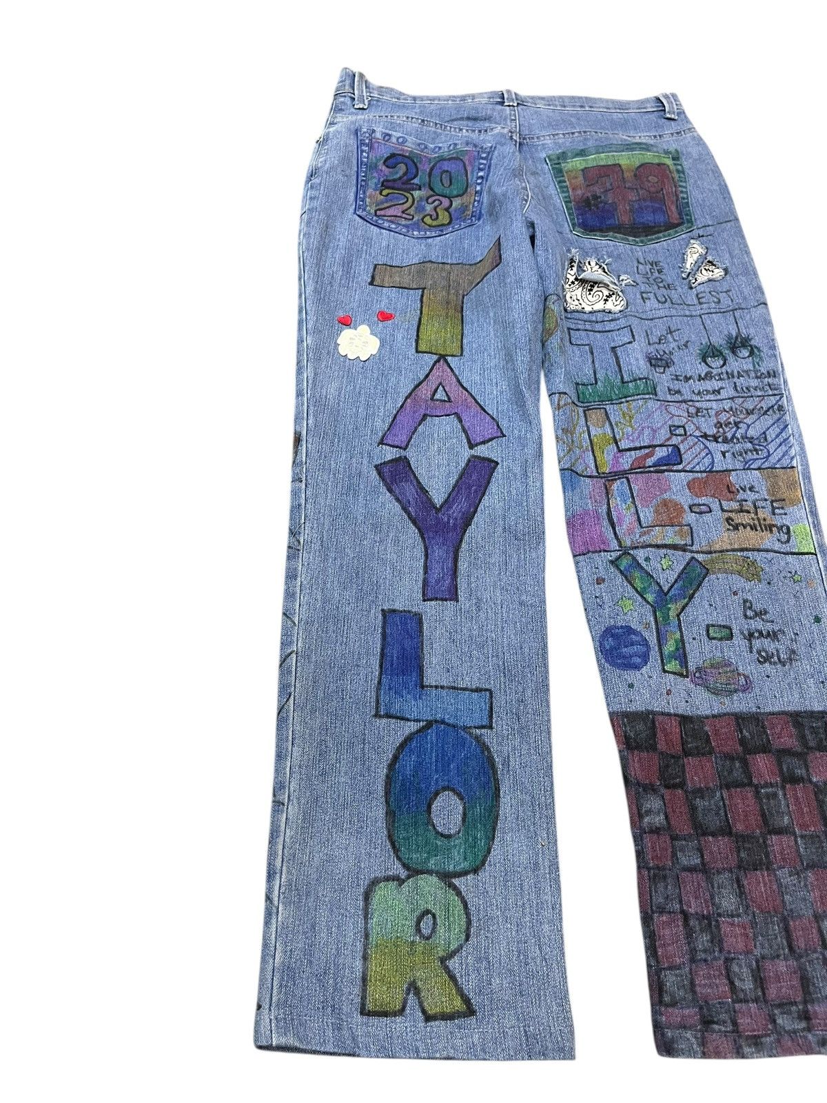 Japanese Brand Vintage Gloria Vanderbilt Grafitti Denim Size US 30 / EU 46 - 8 Thumbnail