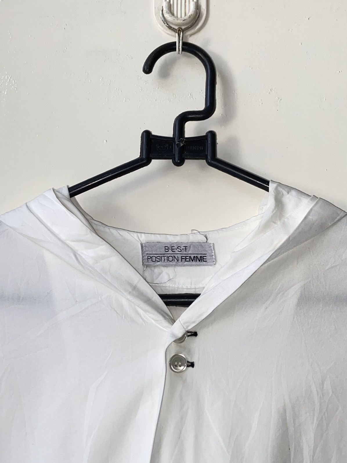Designer × Japanese Brand FEMME White Shirt Size US L / EU 52-54 / 3 - 12 Thumbnail