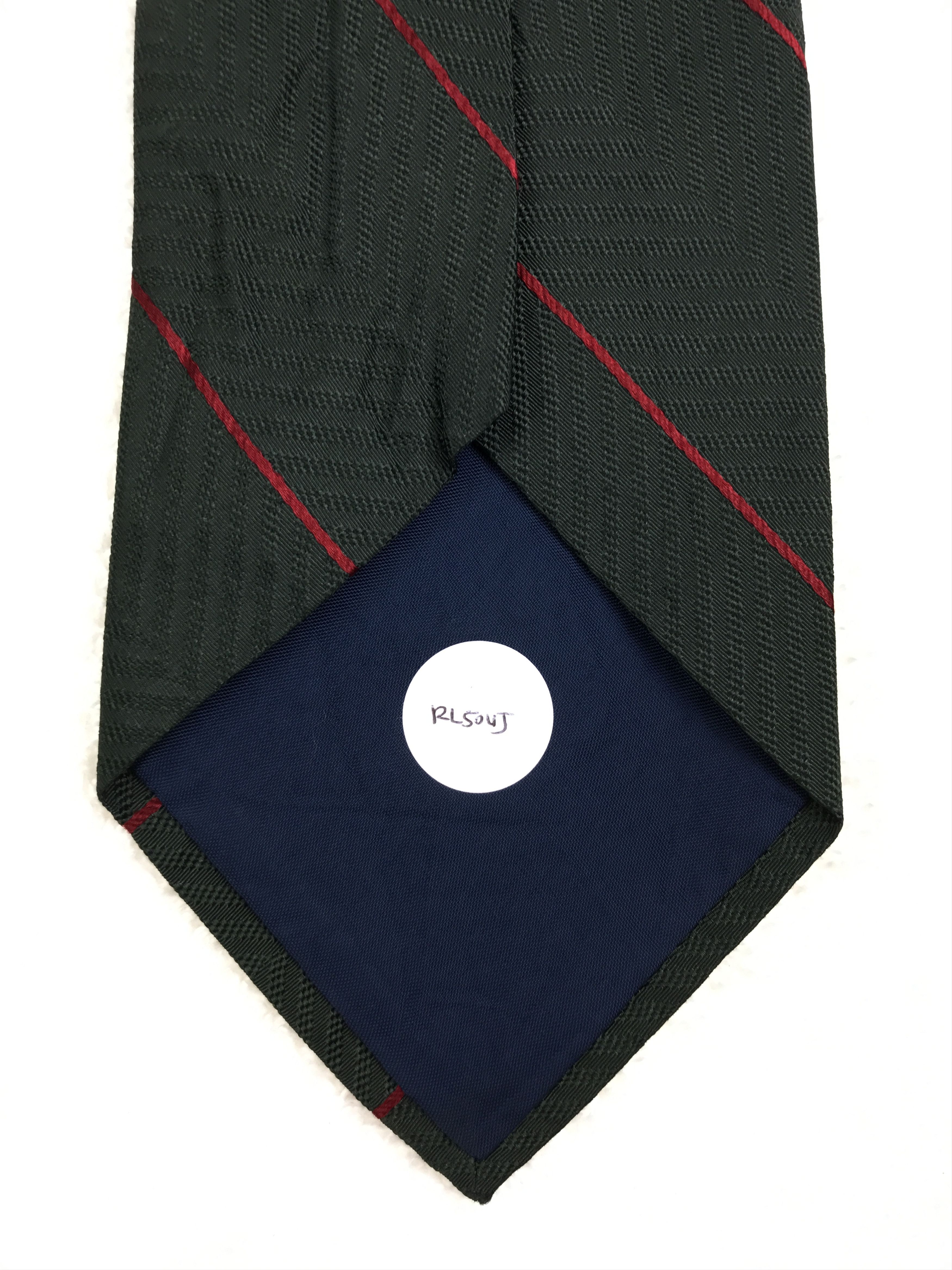 Designer × Ralph Lauren × Vintage Vintage Ralph Lauren Silk Necktie Size ONE SIZE - 9 Thumbnail