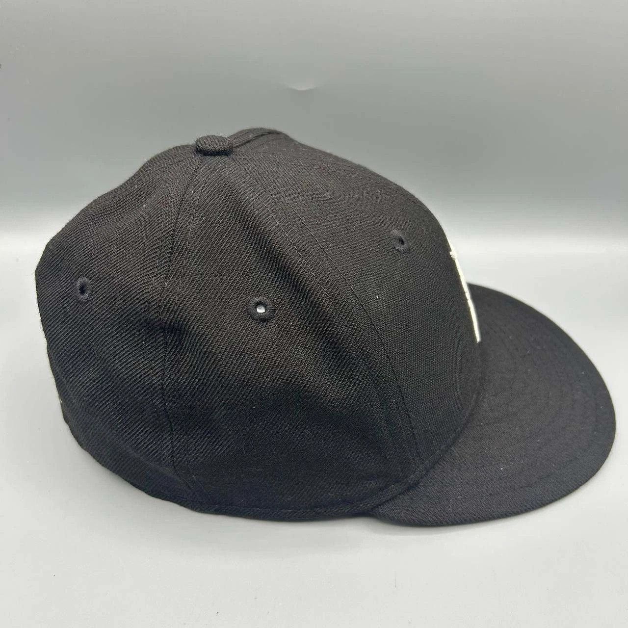 New Era Fear of God Hat Men 7 1/8 Black Fitted Cap FOG Wool Size ONE SIZE - 6 Thumbnail