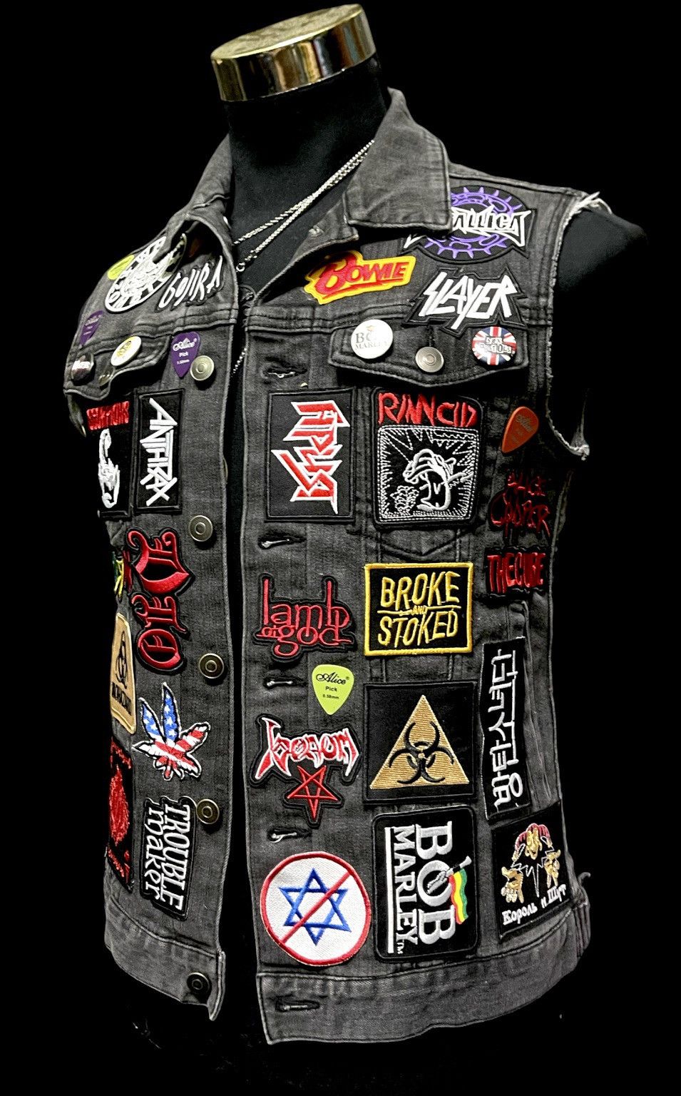 Band Tees × Other The Simpsons x ACDC Punk Rock Jacket Size US S / EU 44-46 / 1 - 5 Thumbnail