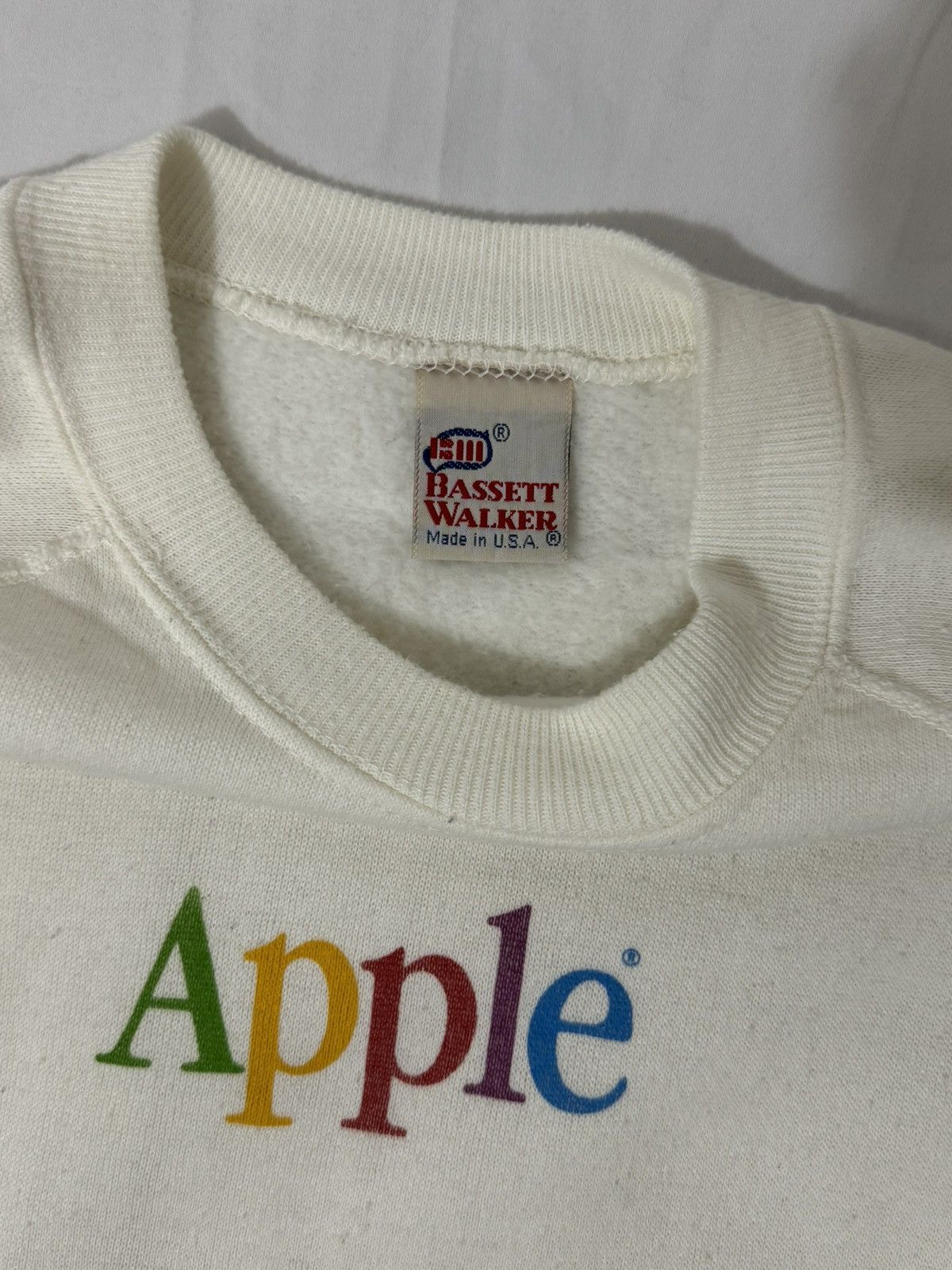 Apple × Vintage Vintage Apple Sweatshirt Size US M / EU 48-50 / 2 - 3 Thumbnail