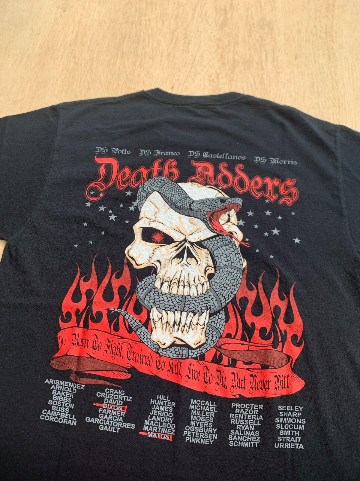 Hysteric Glamour × If Six Was Nine × Japanese Brand Y2k Death Adderrs Skull Poem Tshirt Size US M / EU 48-50 / 2 - 4 Thumbnail