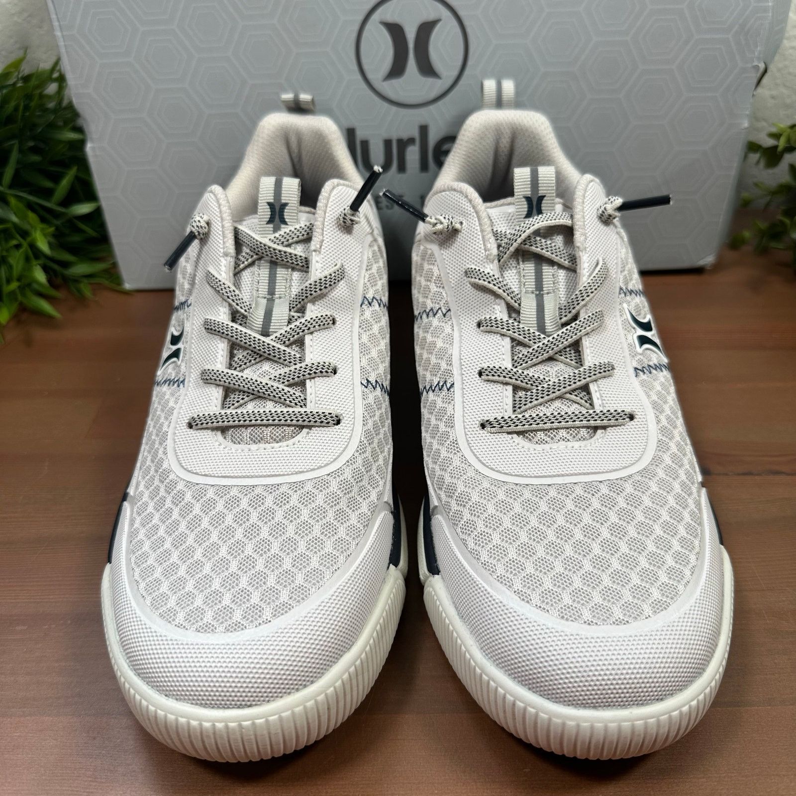 Hurley Hurley Men's Exeter Grey Memory Foam Lightweight Sneakers Size US 9.5 / EU 42-43 - 4 Thumbnail