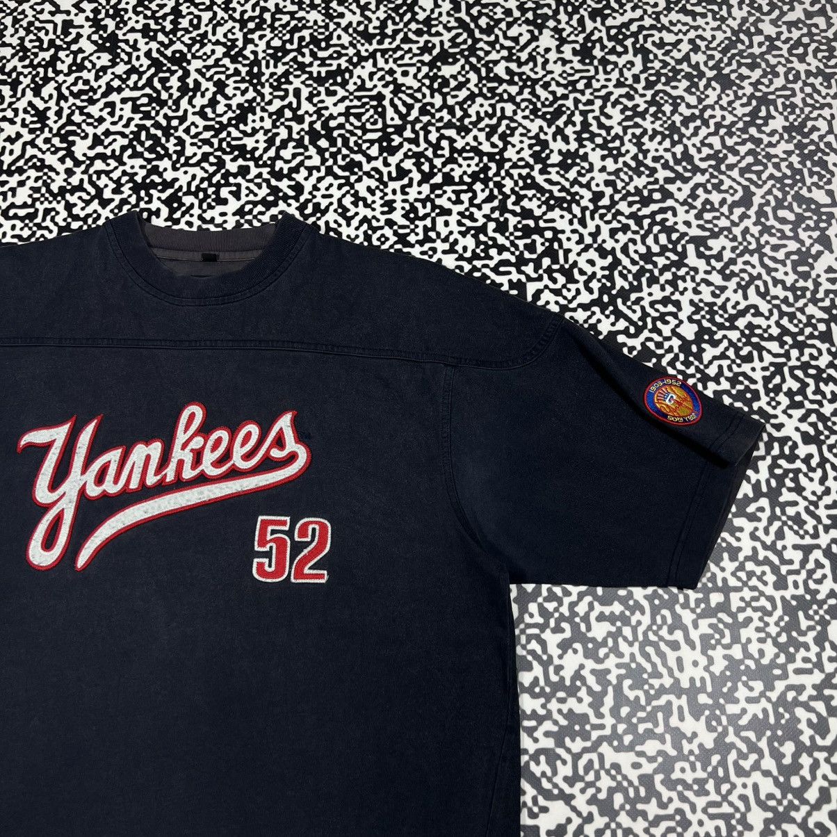 New York Yankees Vintage Y2K New York Yankees 50th Year Faded Boxy T-shirt Size US M / EU 48-50 / 2 - 13 Thumbnail