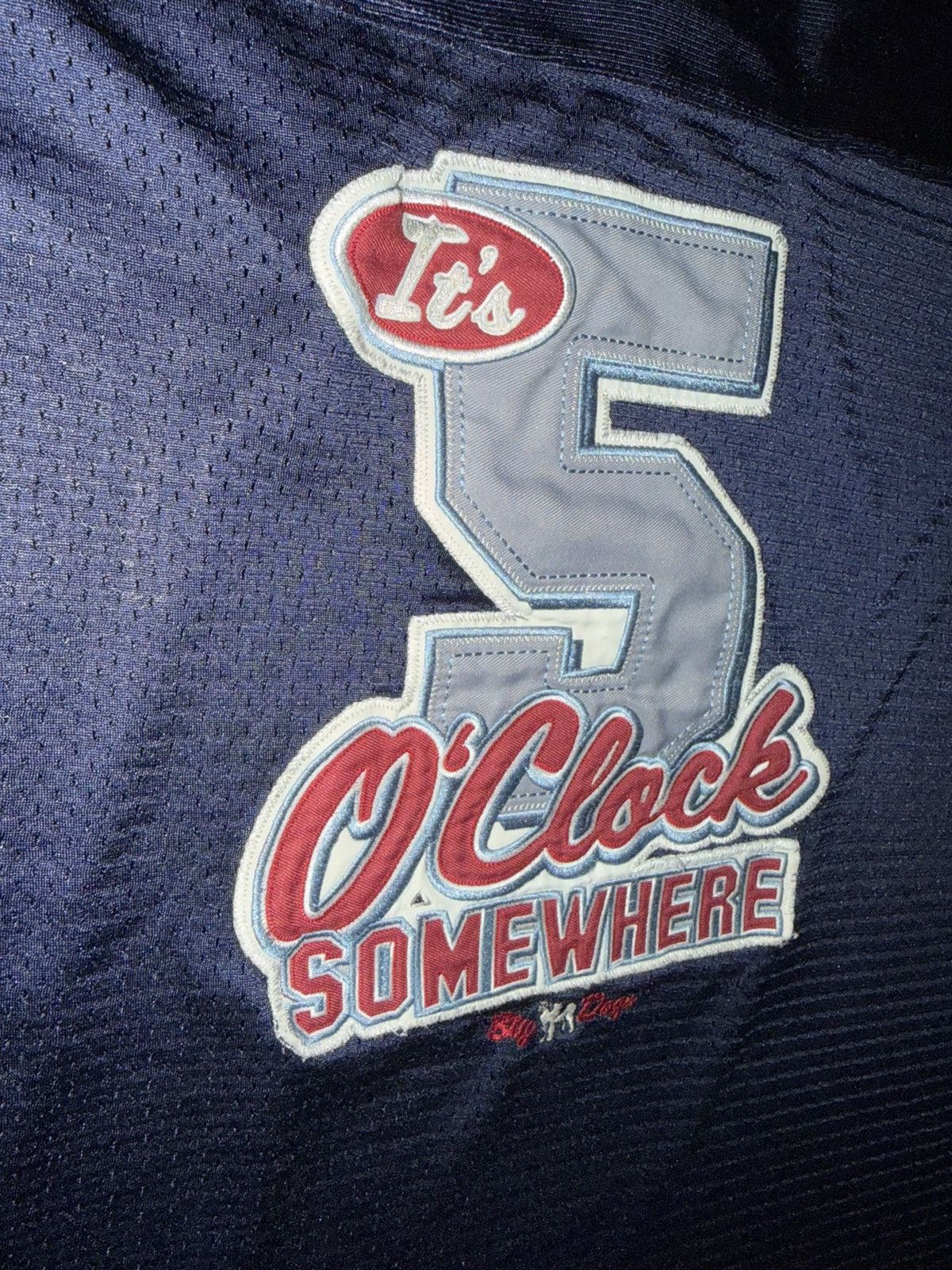 Big Dogs Vintage BIG DOGS IT'S 5 O'CLOCK SOMEWHERE FOOTBALL JERSEY Size US XXL / EU 58 / 5 - 4 Thumbnail