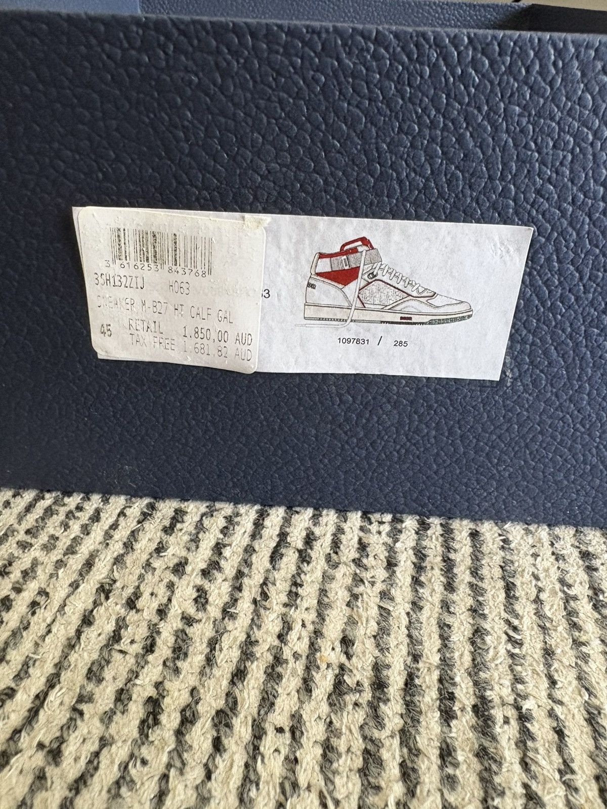 Dior Dior B27 Hi-Top Size US 12 / EU 45 - 7 Thumbnail