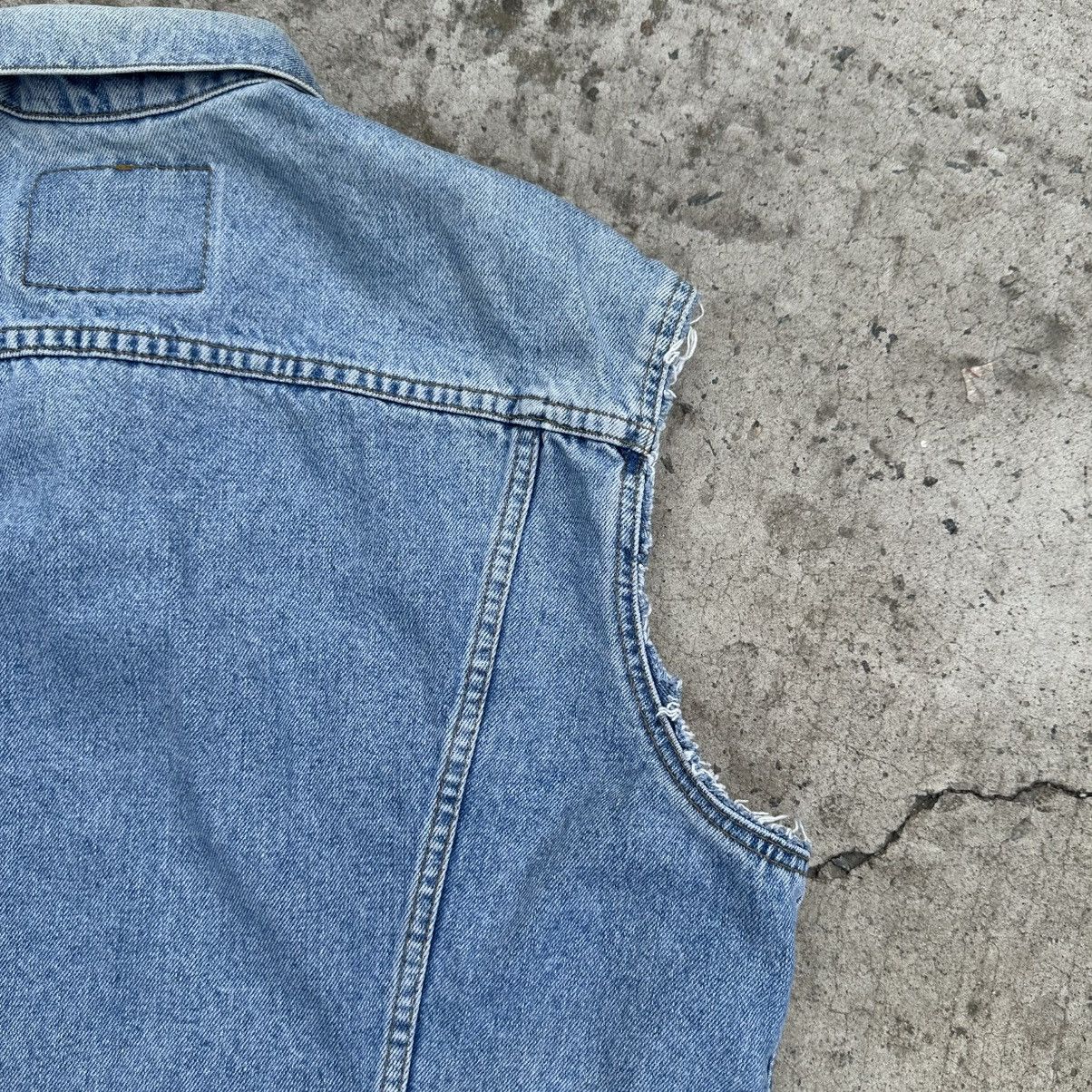 Levi's Vintage Clothing Vintage Japanese Style Levi’s Denim Vest Y2K Western 00s USA Size US L / EU 52-54 / 3 - 11 Thumbnail