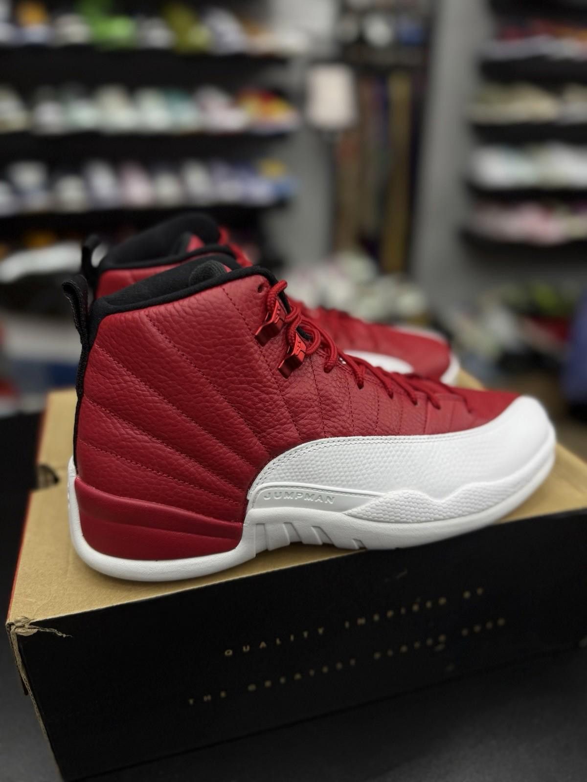 Jordan Brand Size 10 - Air Jordan 12 Retro Gym Red 130690-600 Authentic Size US 10 / EU 43 - 2 Thumbnail