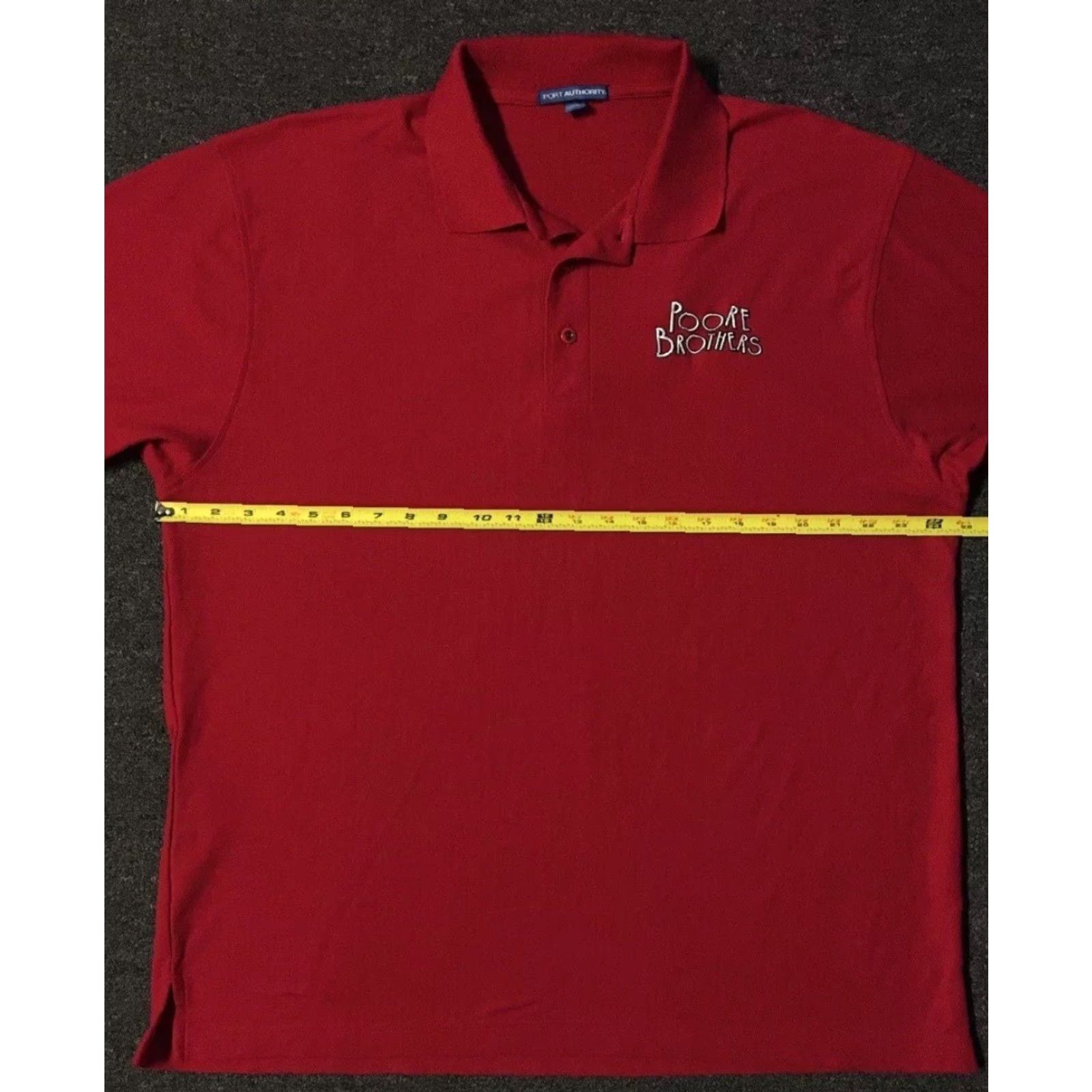 Vintage VINTAGE Poore Brothers Chips Promo Polo Shirt XL Red Mens Polo Shirt Graphic Tee 90s Grunge Snack Food Doritos 80s Y2K Polo Shirt Size US XL / EU 56 / 4 - 7 Thumbnail