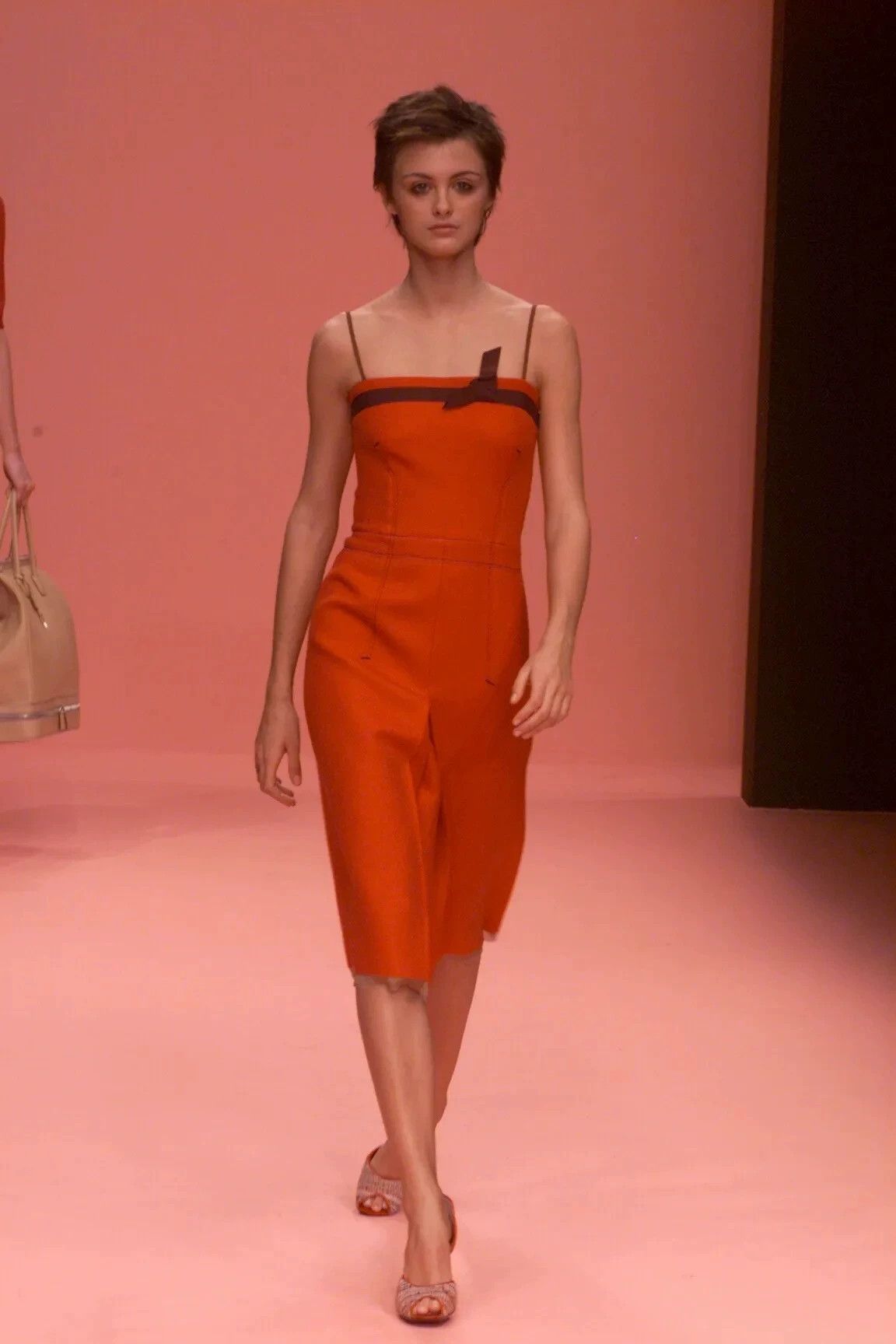 Prada Prada Runway Cami Dress 38 99 New w/ Tags & Soft Boning Size XS / US 0-2 / IT 36-38 - 1 Thumbnail