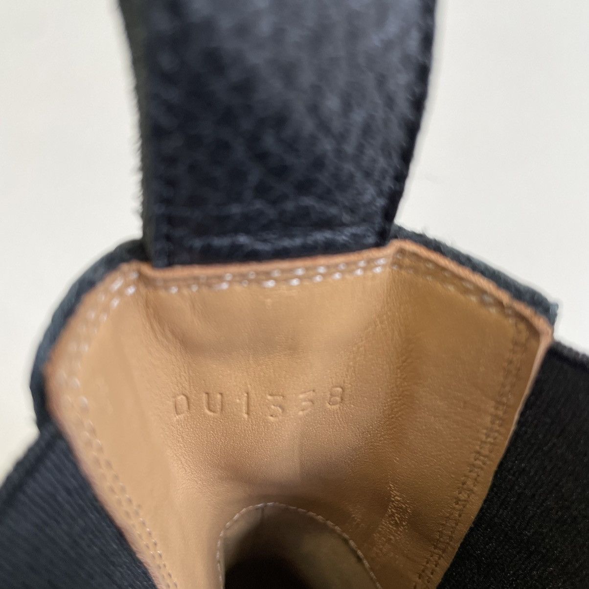 Dries Van Noten Black Tumbled Leather Boots Size US 9 / EU 42 - 8 Thumbnail