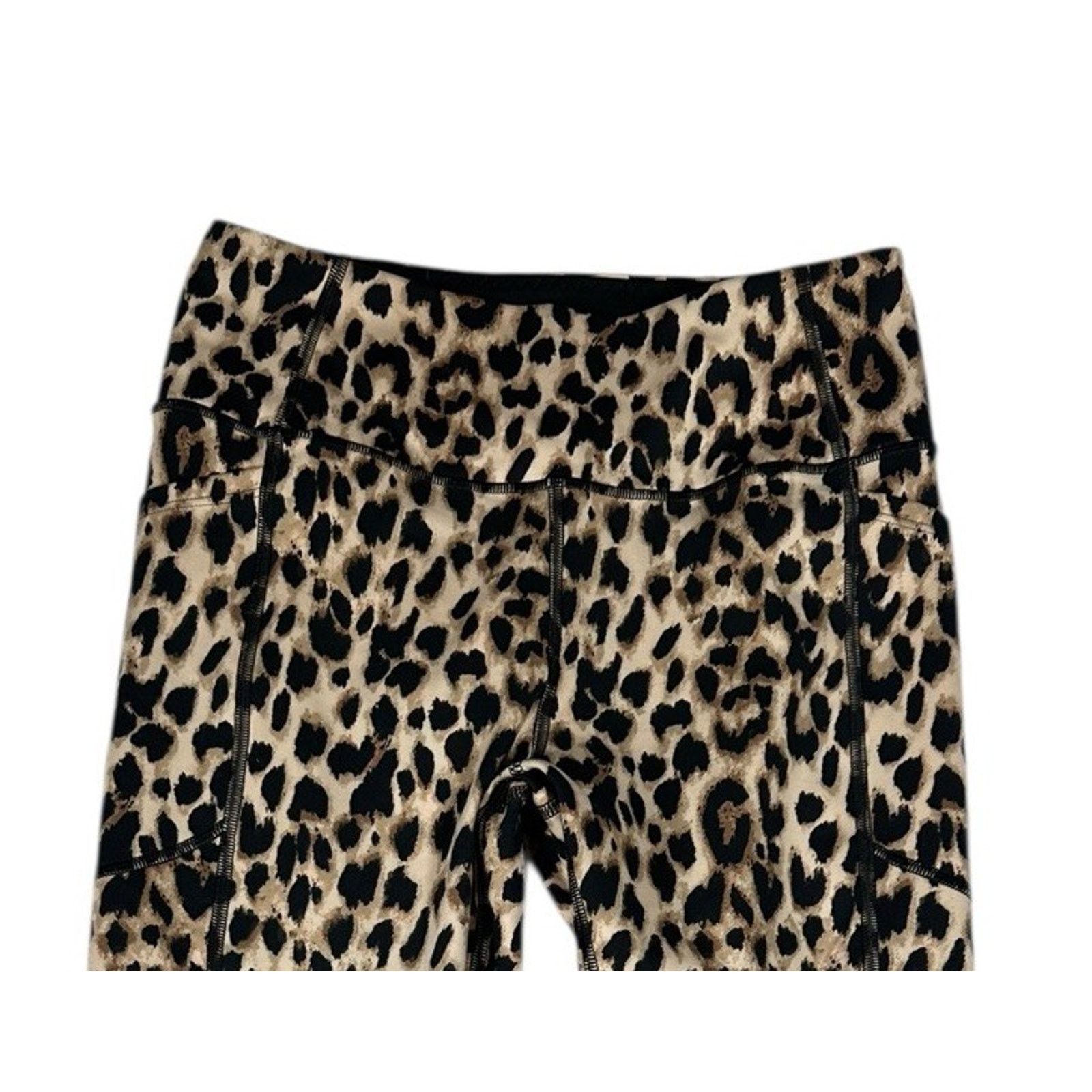 Victoria's Secret Victorias Secret Athletic Leggings Leopard Animal Print 10 Size 32" / US 10 / IT 46 - 2 Thumbnail